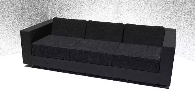 Simple Sofa 3D Model