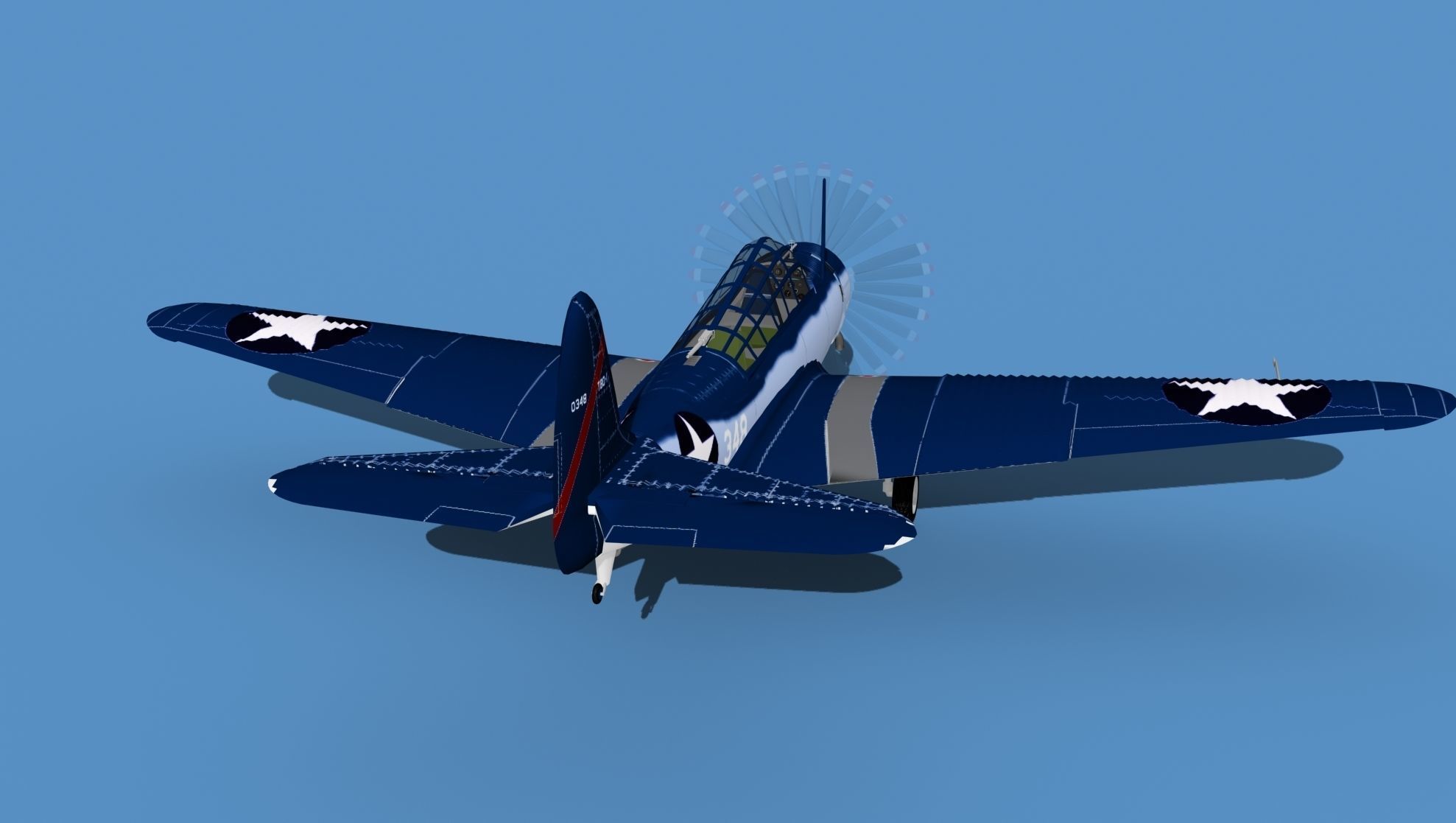 Douglas TBD-1 Devestator V18 3D model_6