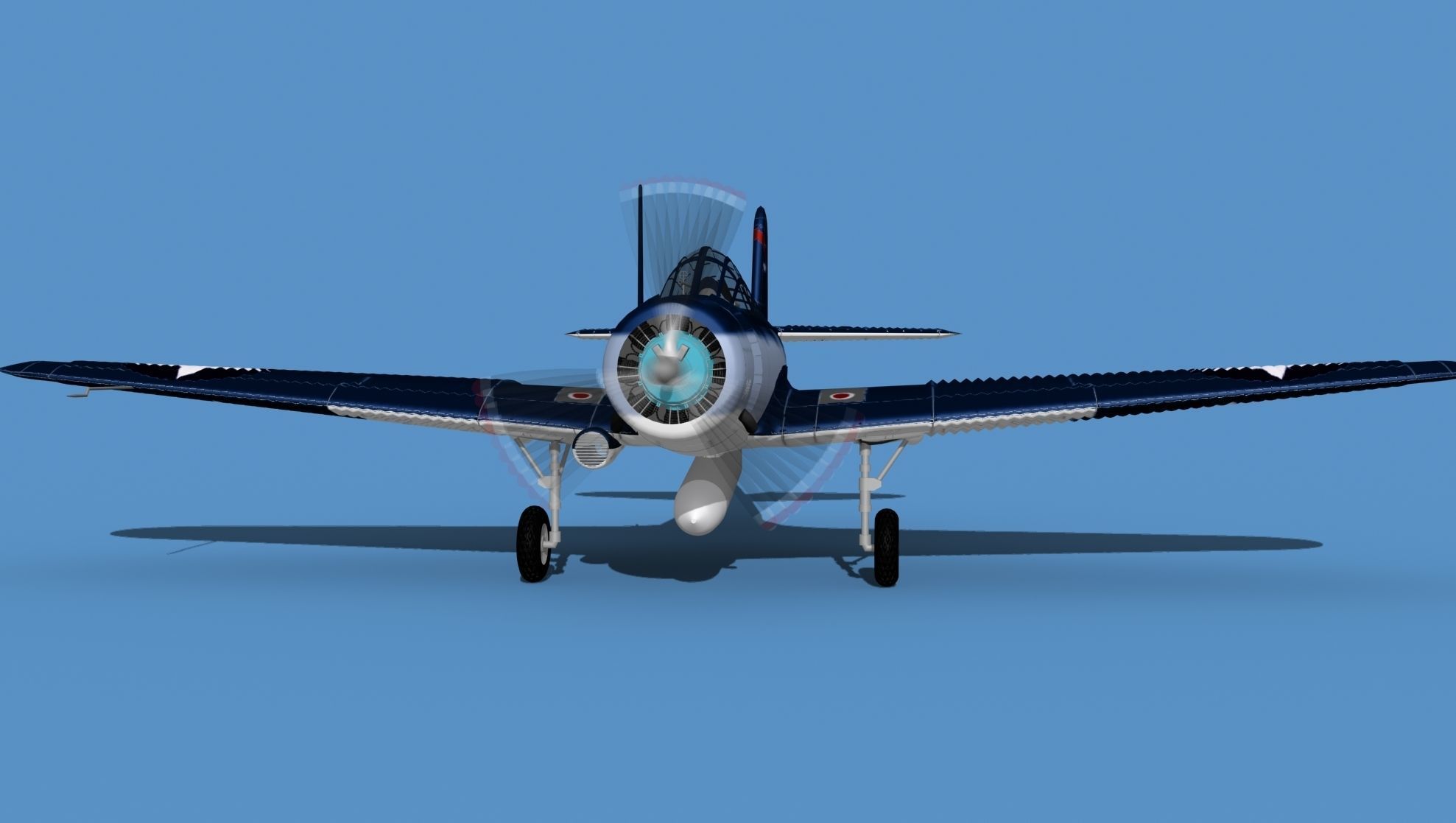 Douglas TBD-1 Devestator V18 3D model_1