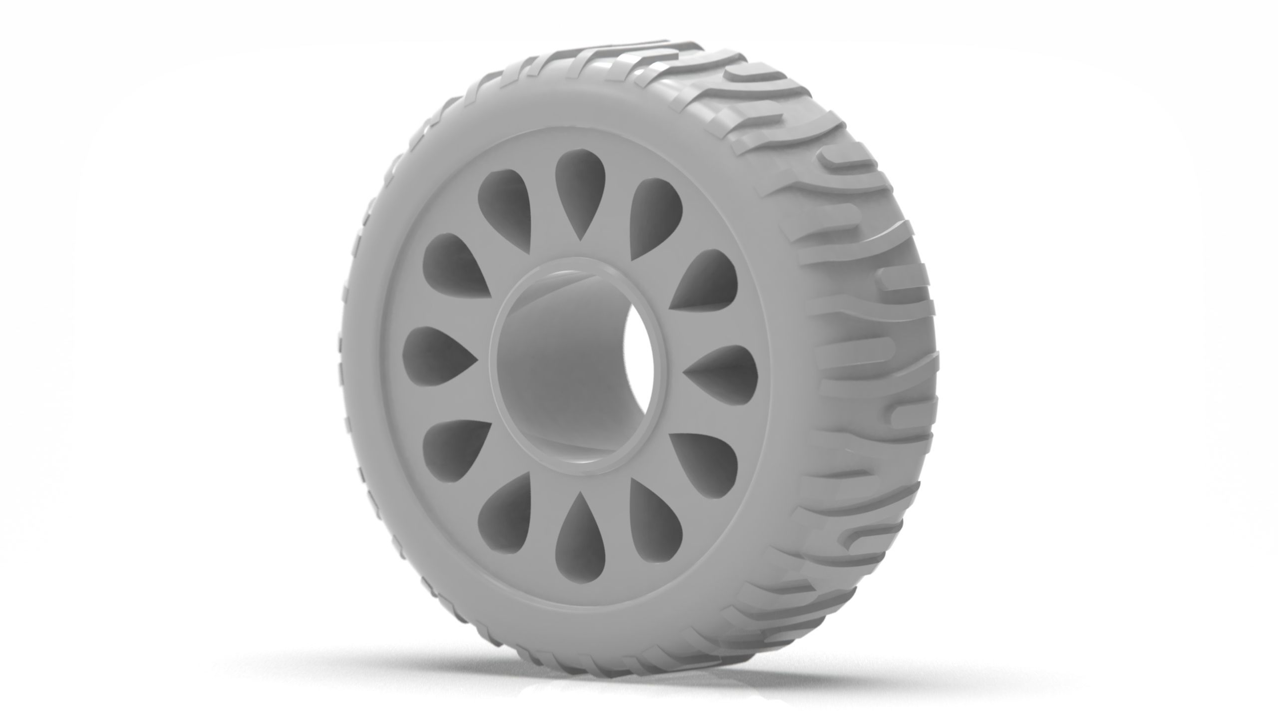 Multipurpose Wheel 3D print model_9