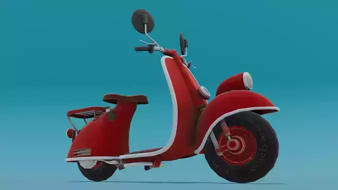  Motorcycle 3D Model
