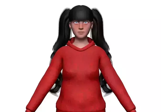 young basic woman V35122 