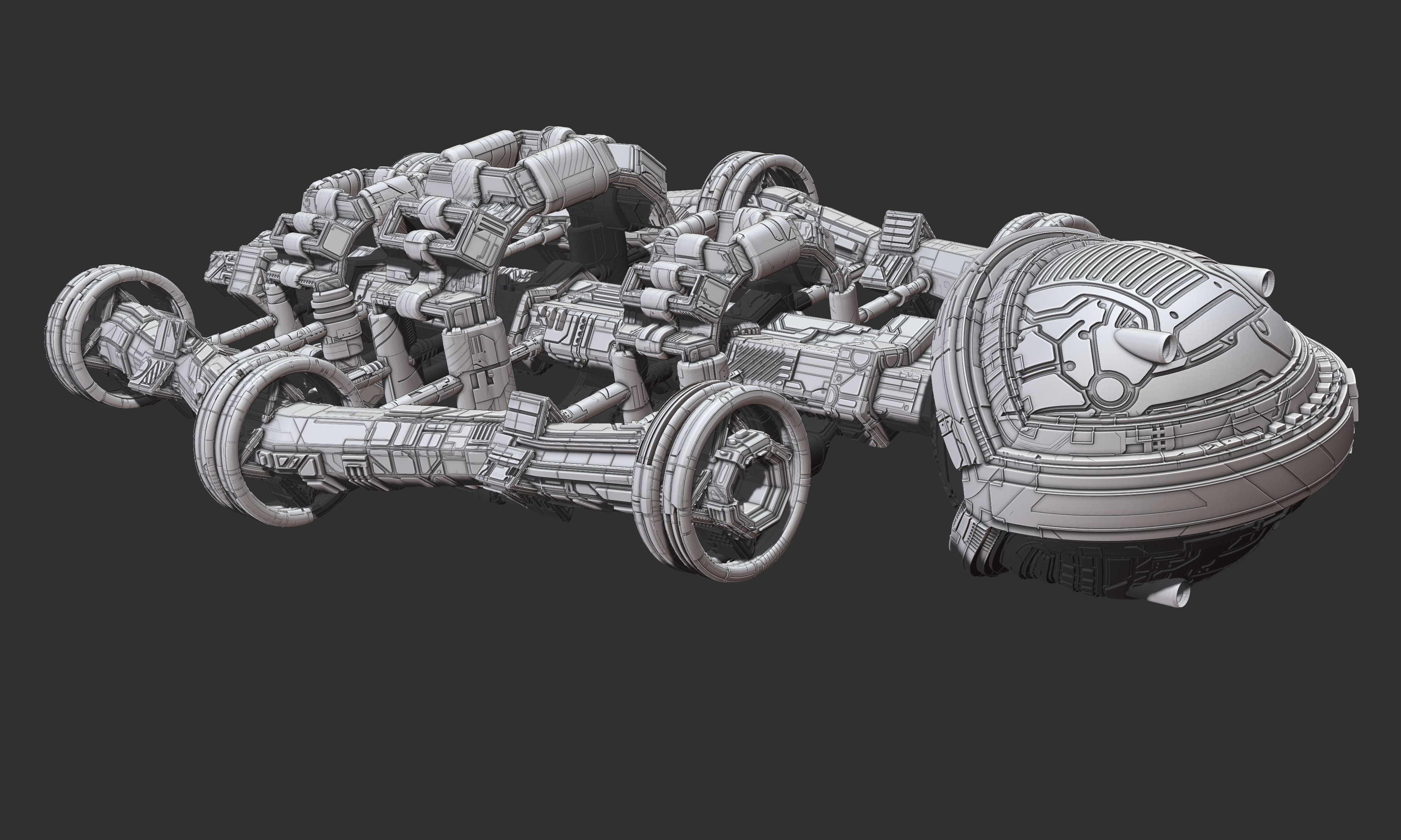 space equipment node 00232 3D model_5