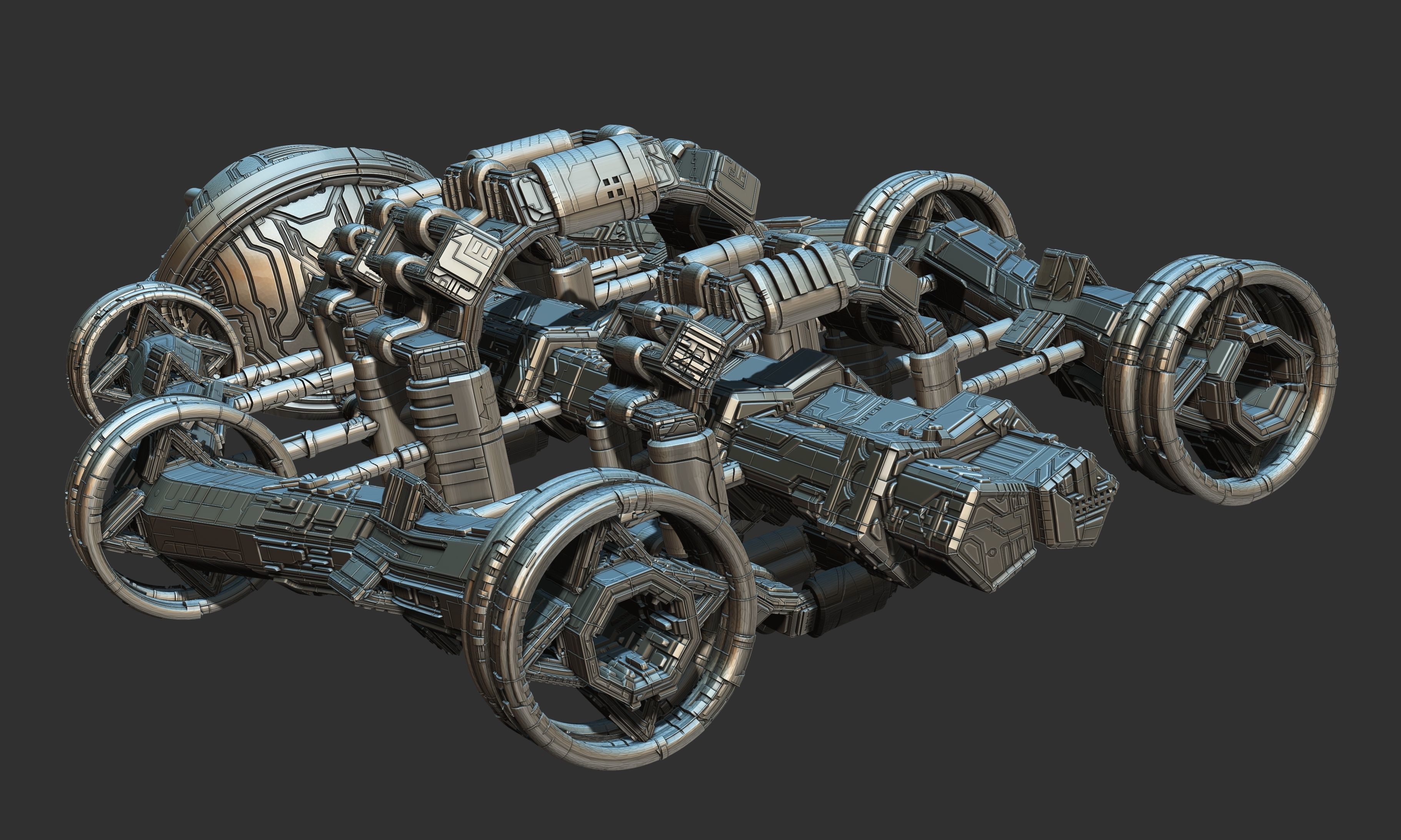 space equipment node 00232 3D model_10