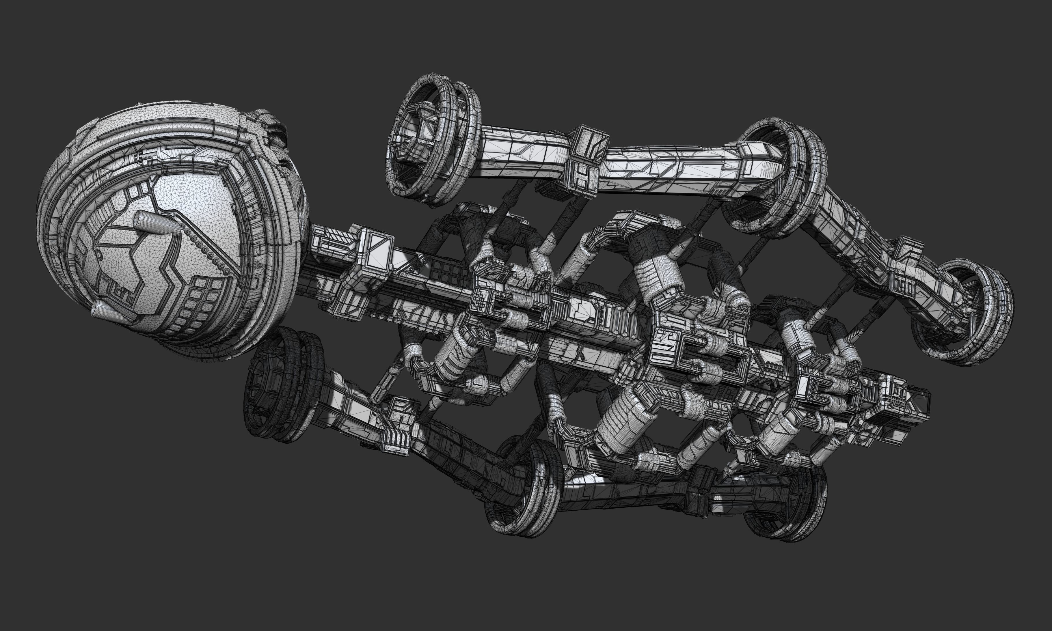 space equipment node 00232 3D model_15