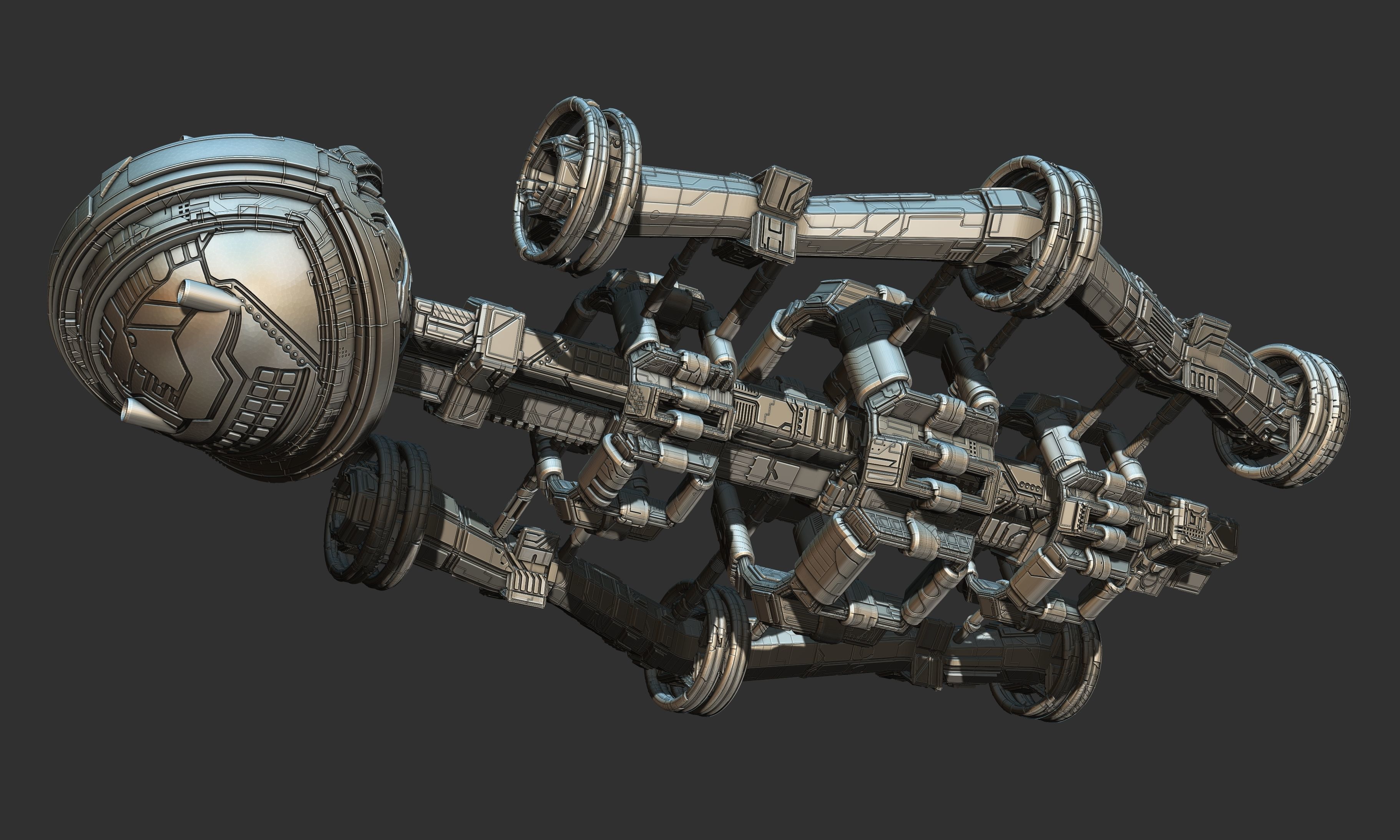 space equipment node 00232 3D model_13