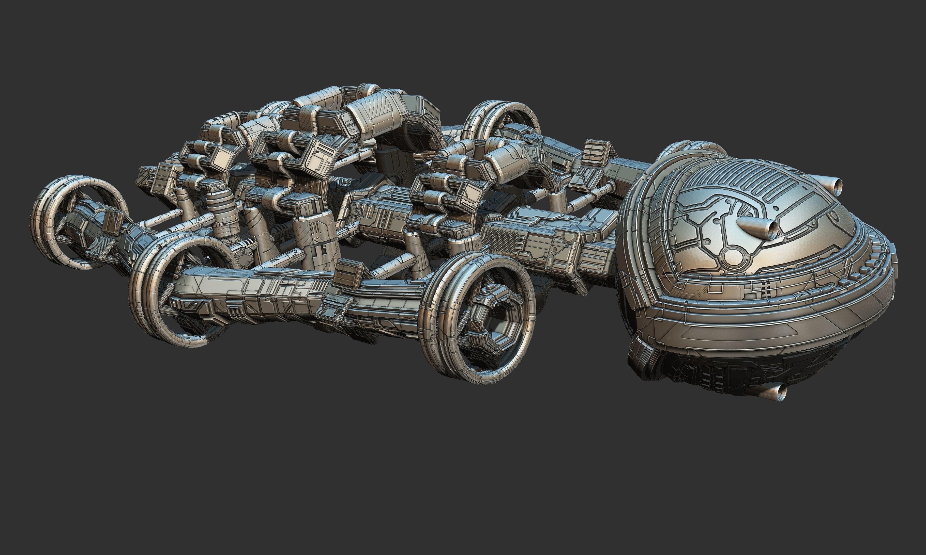 space equipment node 00232 3D model_4