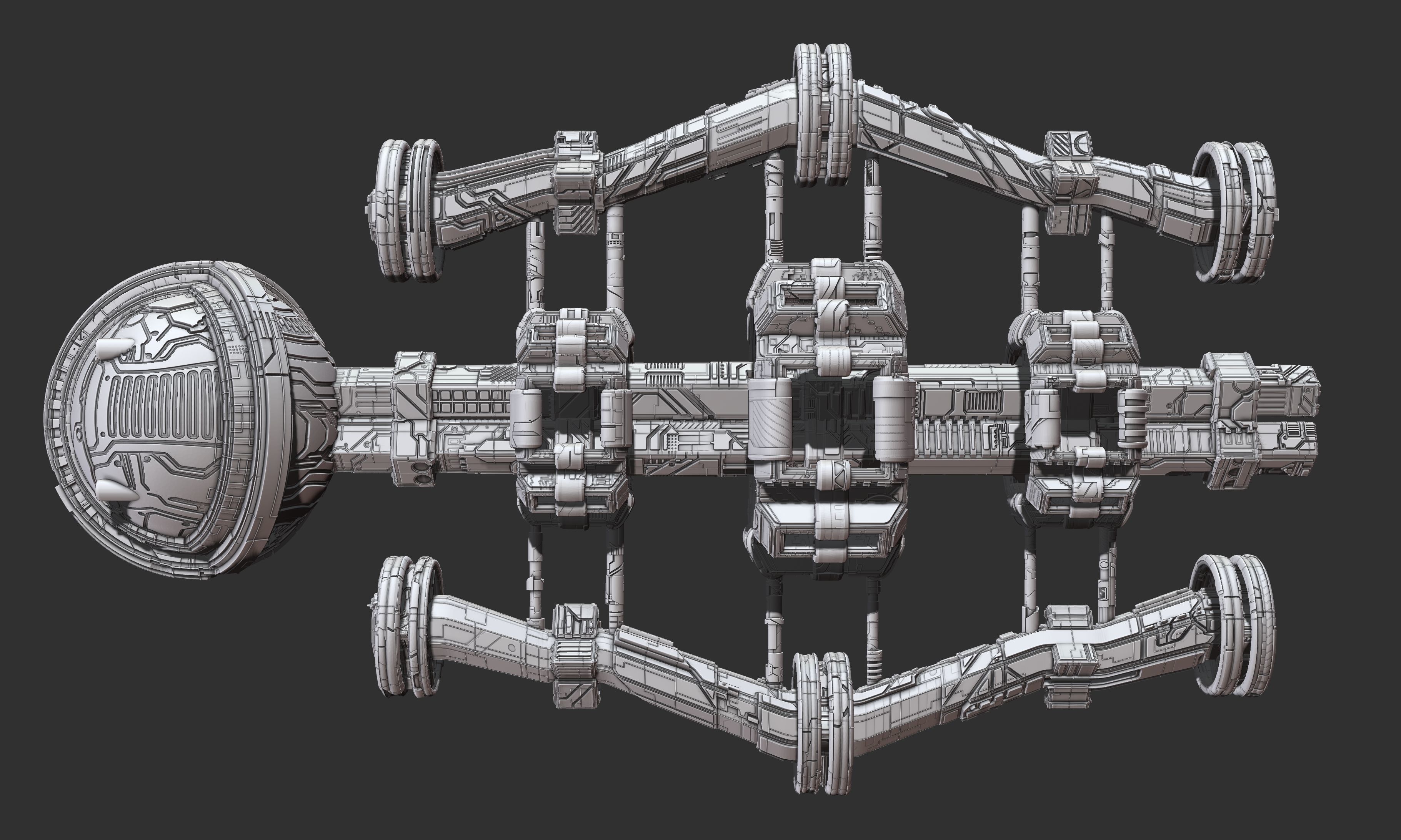 space equipment node 00232 3D model_8