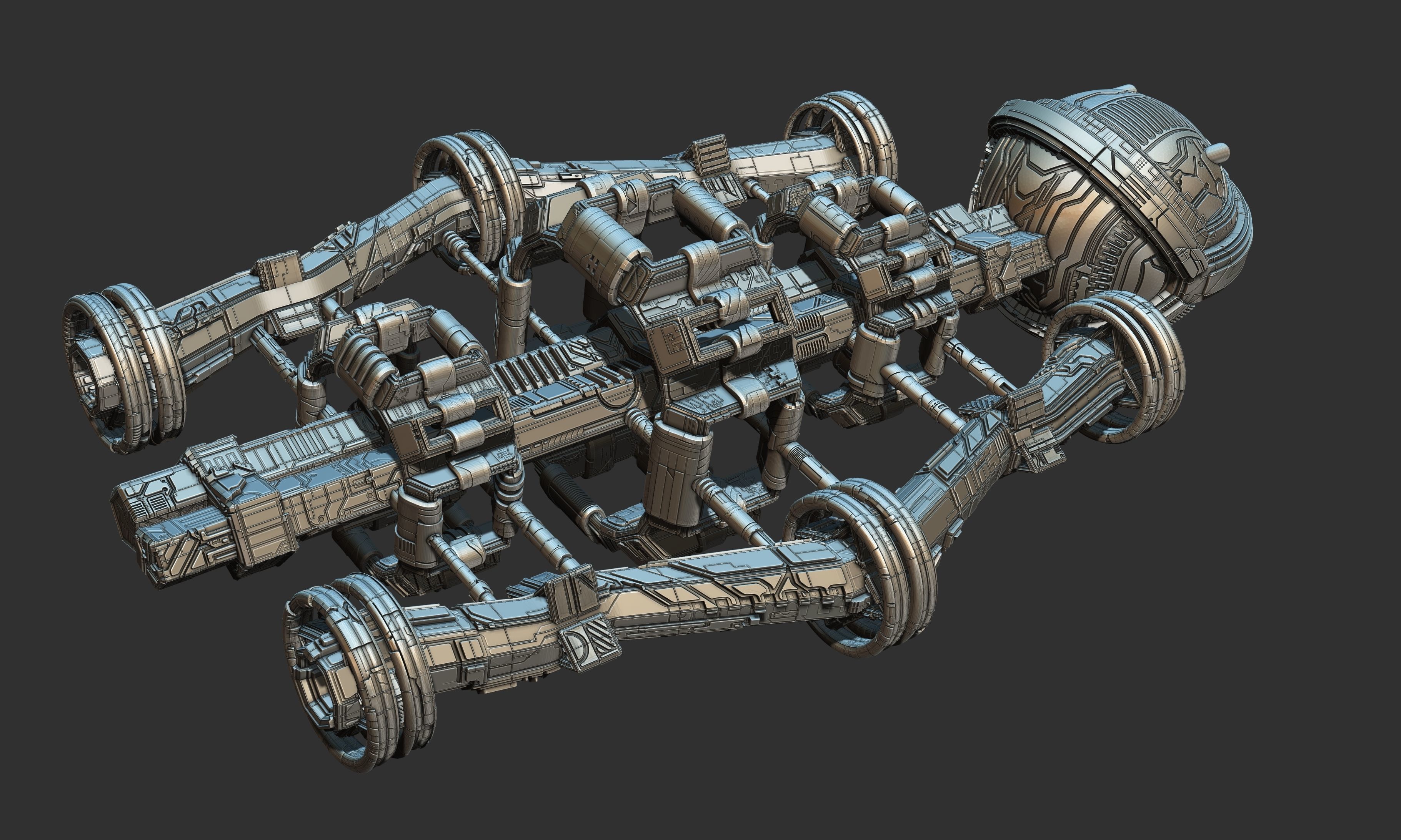 space equipment node 00232 3D model_1