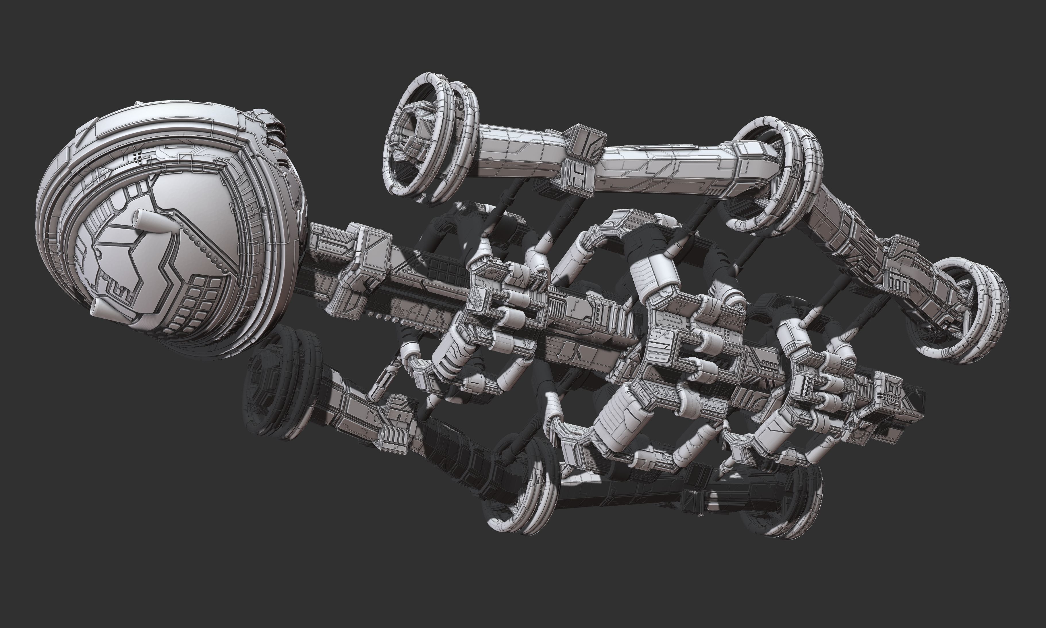 space equipment node 00232 3D model_14