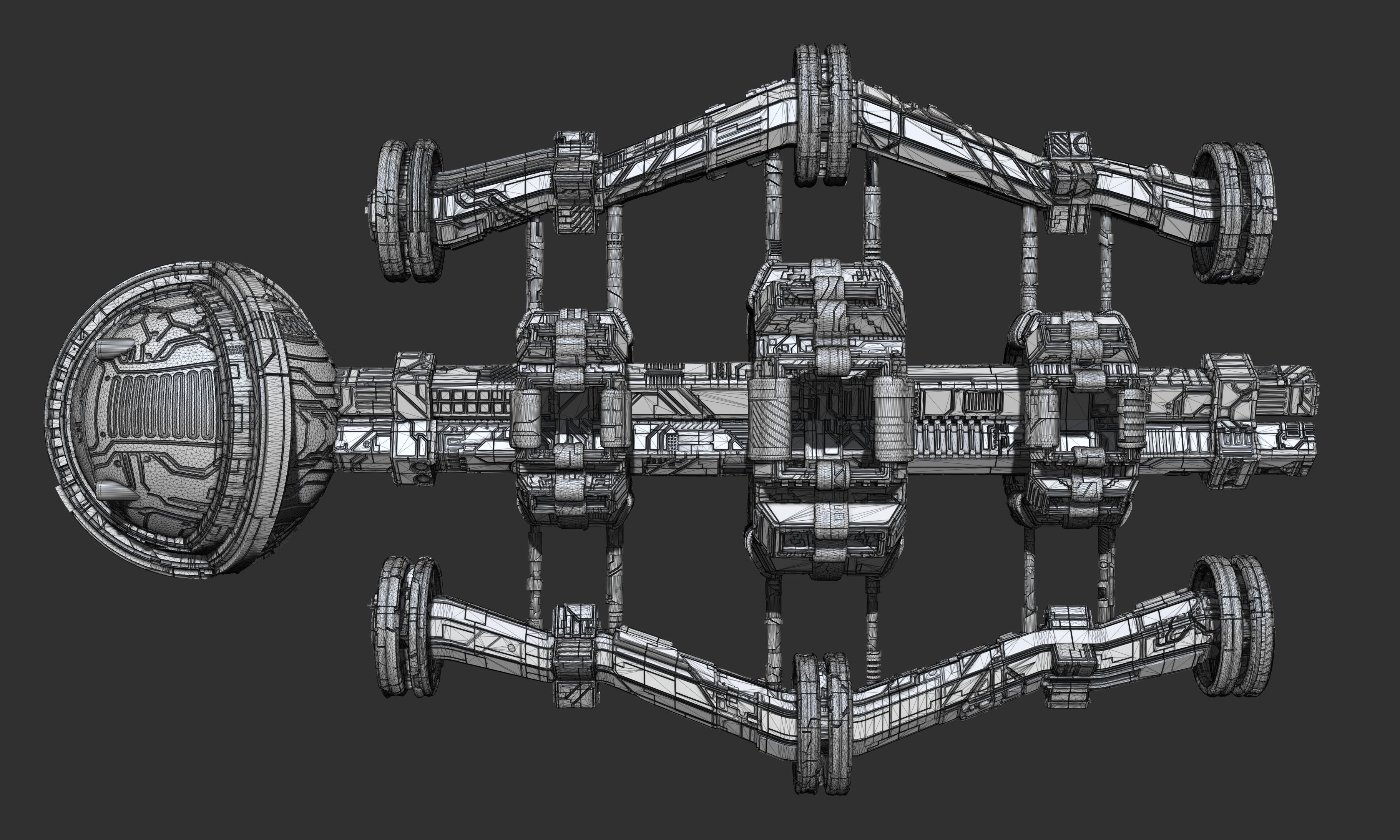 space equipment node 00232 3D model_9