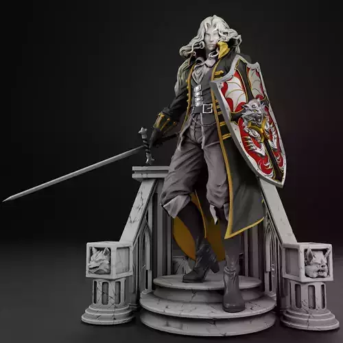 Alucard - Castlevania 3D print model