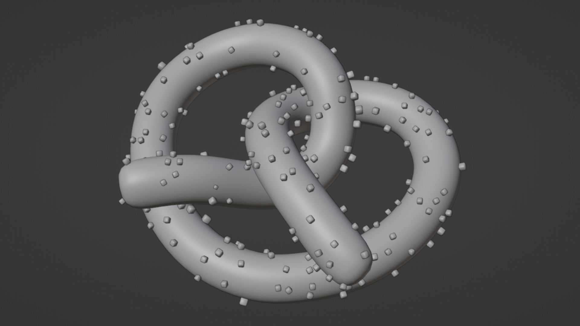 Emoji Pretzel 001 3D model_9