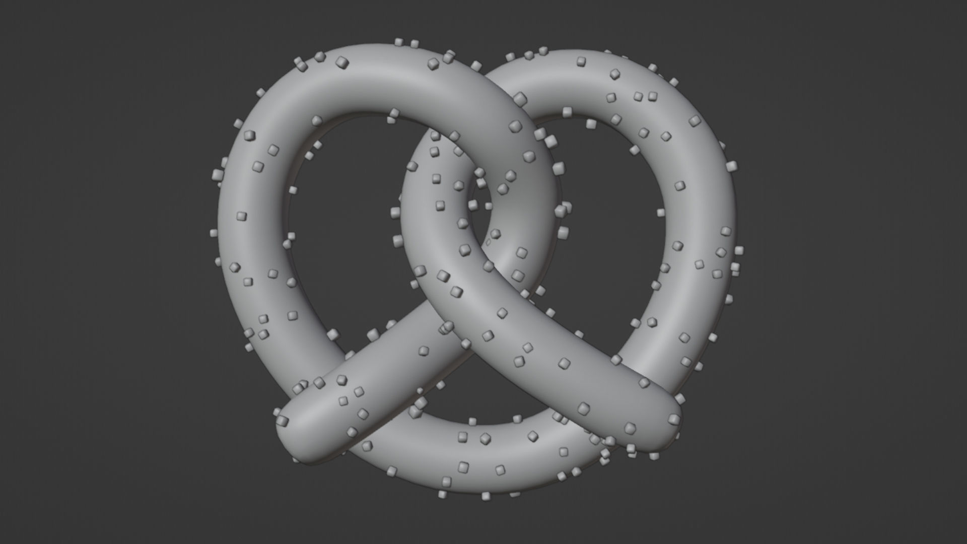 Emoji Pretzel 001 3D model_12