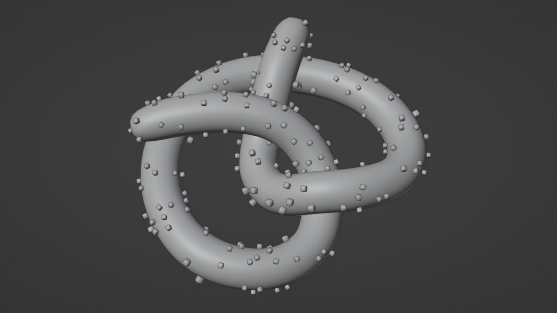 Emoji Pretzel 001 3D model_11