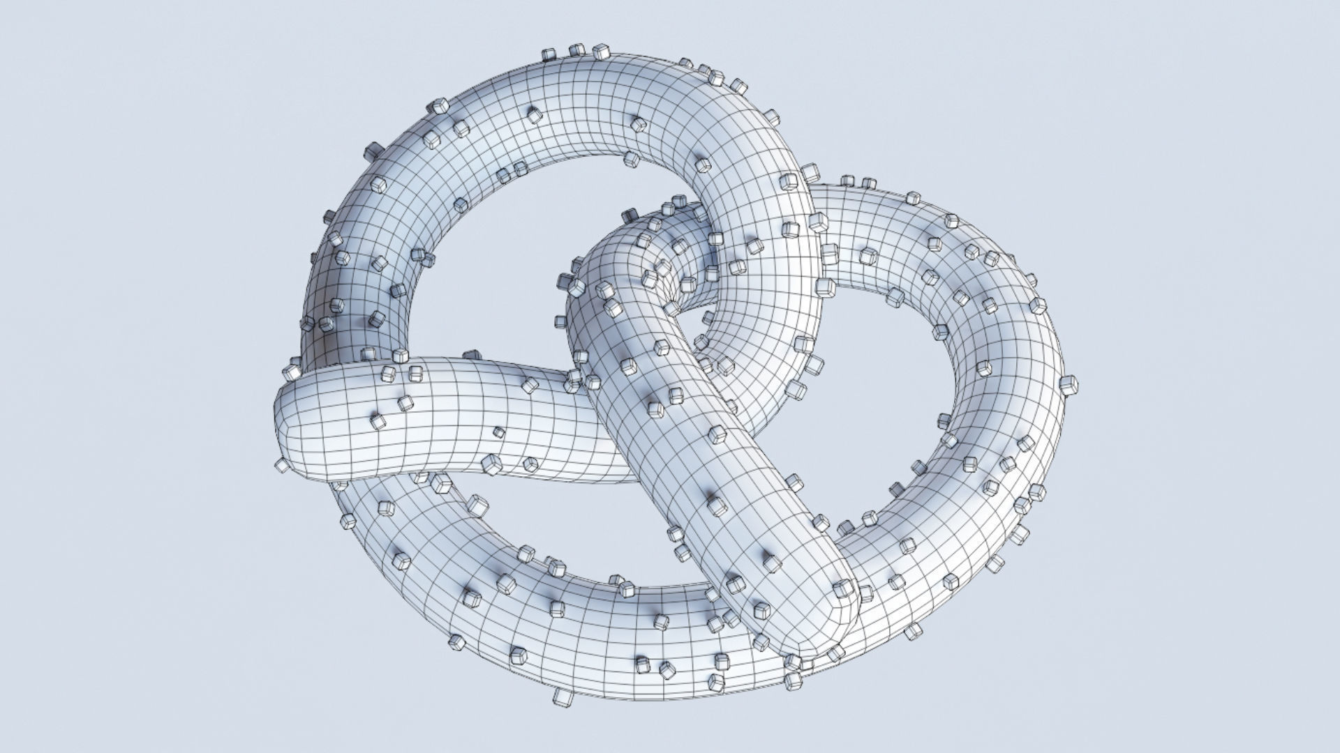 Emoji Pretzel 001 3D model_5