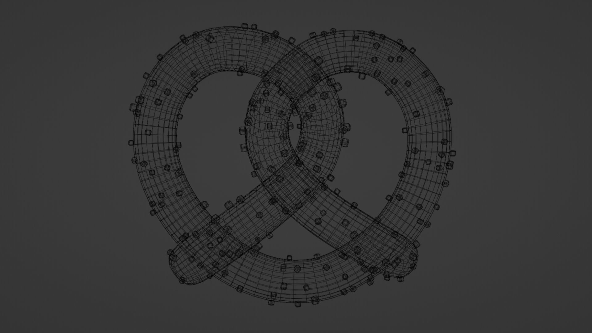 Emoji Pretzel 001 3D model_15