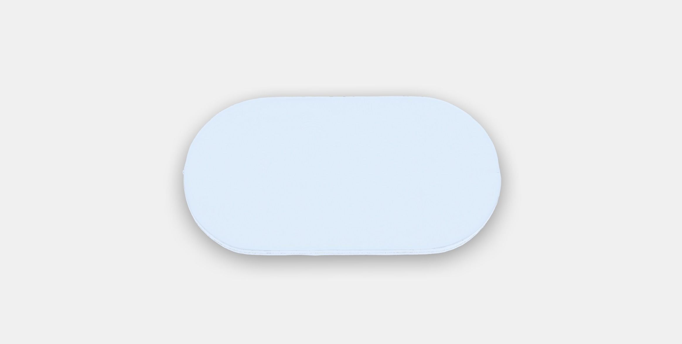 ALSKVARD Mattress for bassinet Low-poly 3D model_3