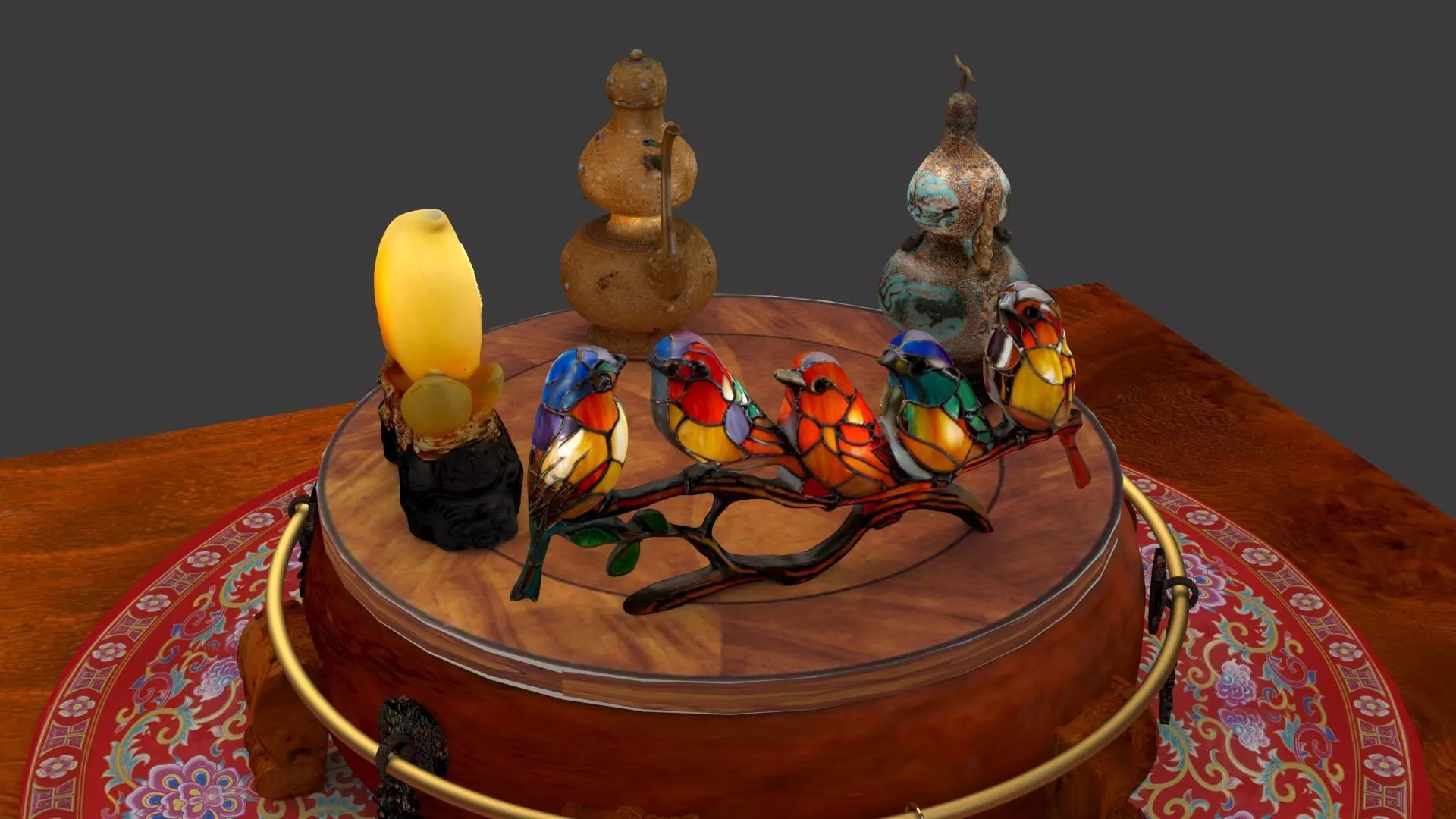 Chinese gourd 3D model
