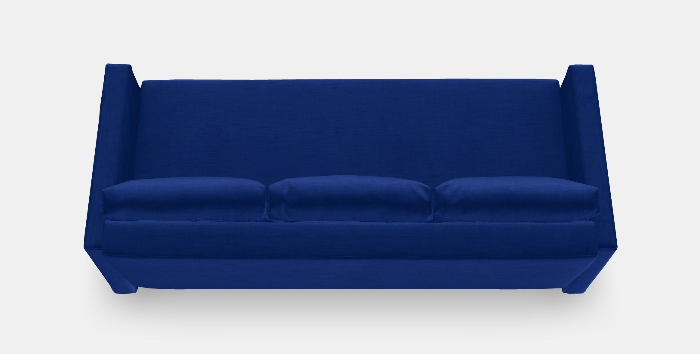 FRIHETEN 3-seat sofa-bed Low-poly 3D model_6