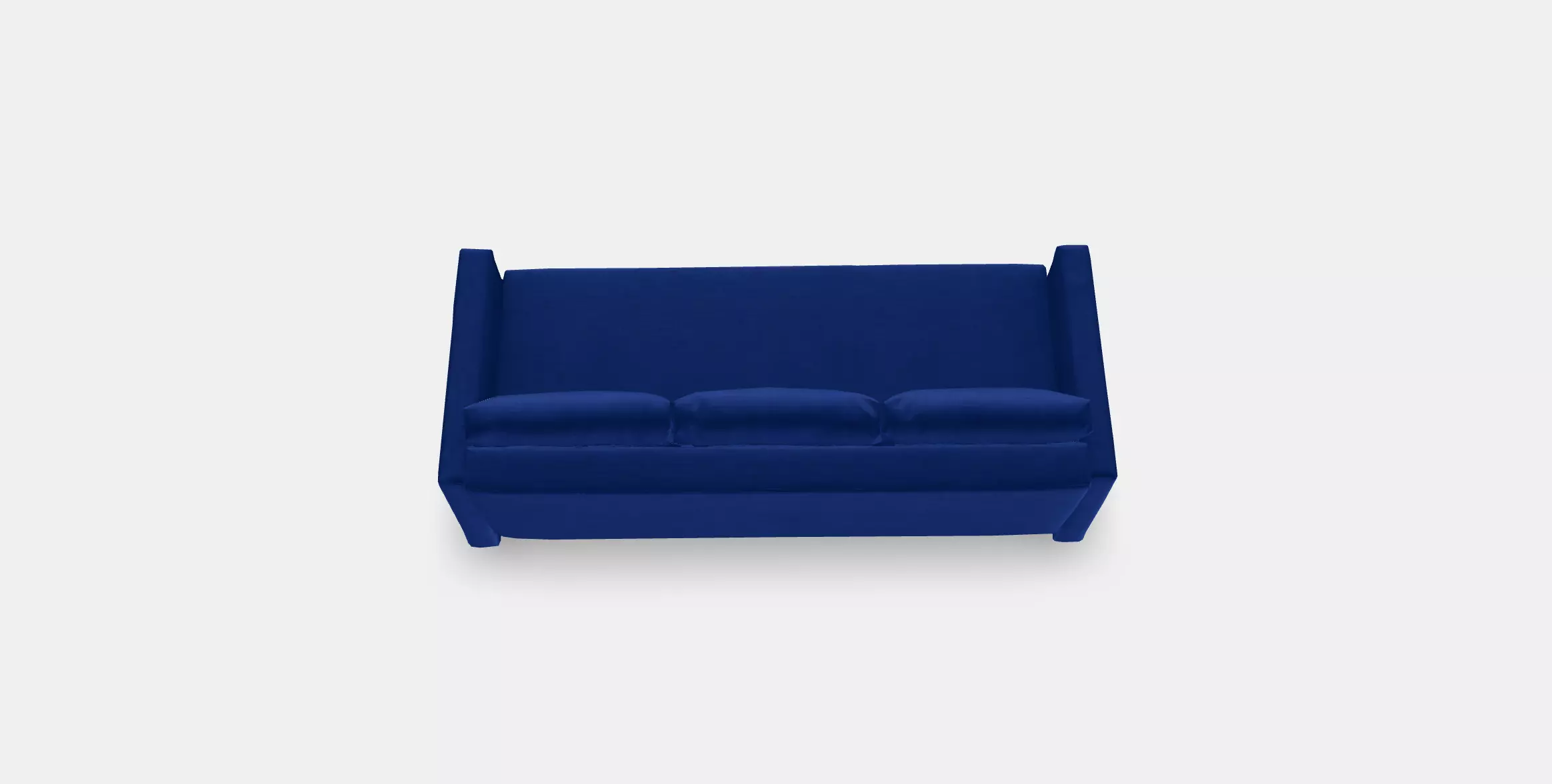FRIHETEN 3-seat sofa-bed Low-poly 3D model_0