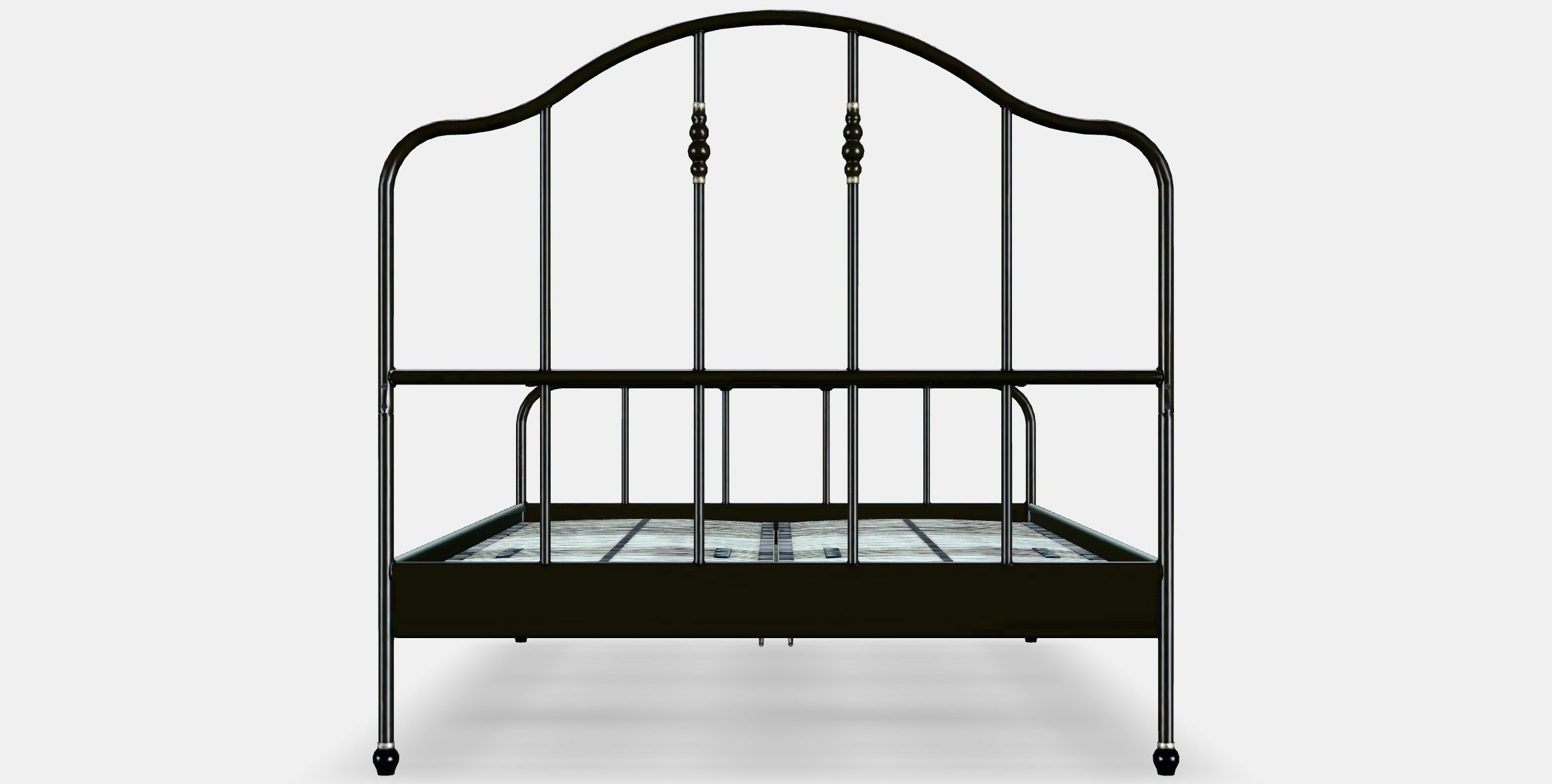 SAGSTUA Bed frame 3 Low-poly 3D model_15