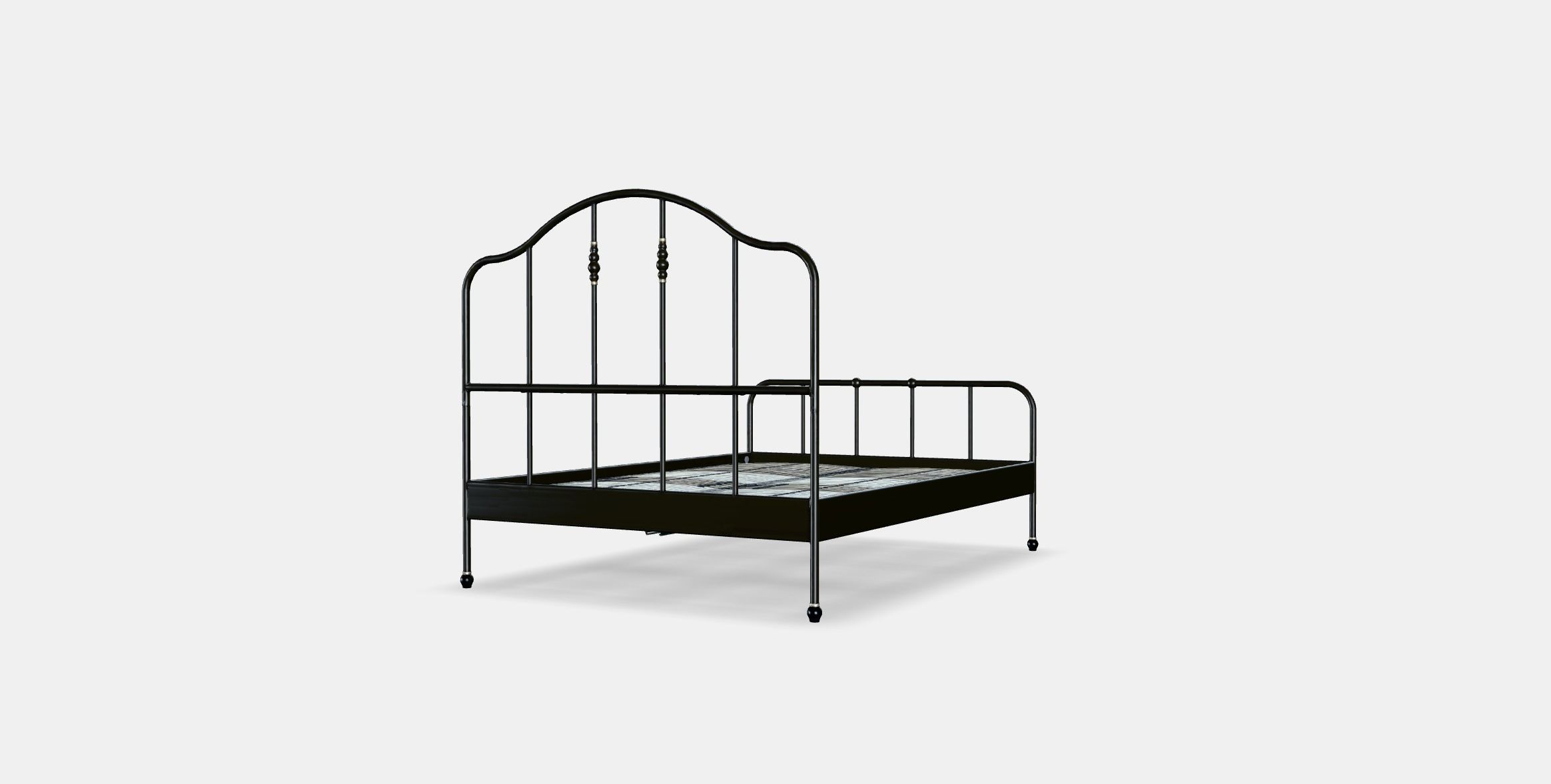 SAGSTUA Bed frame 3 Low-poly 3D model_3