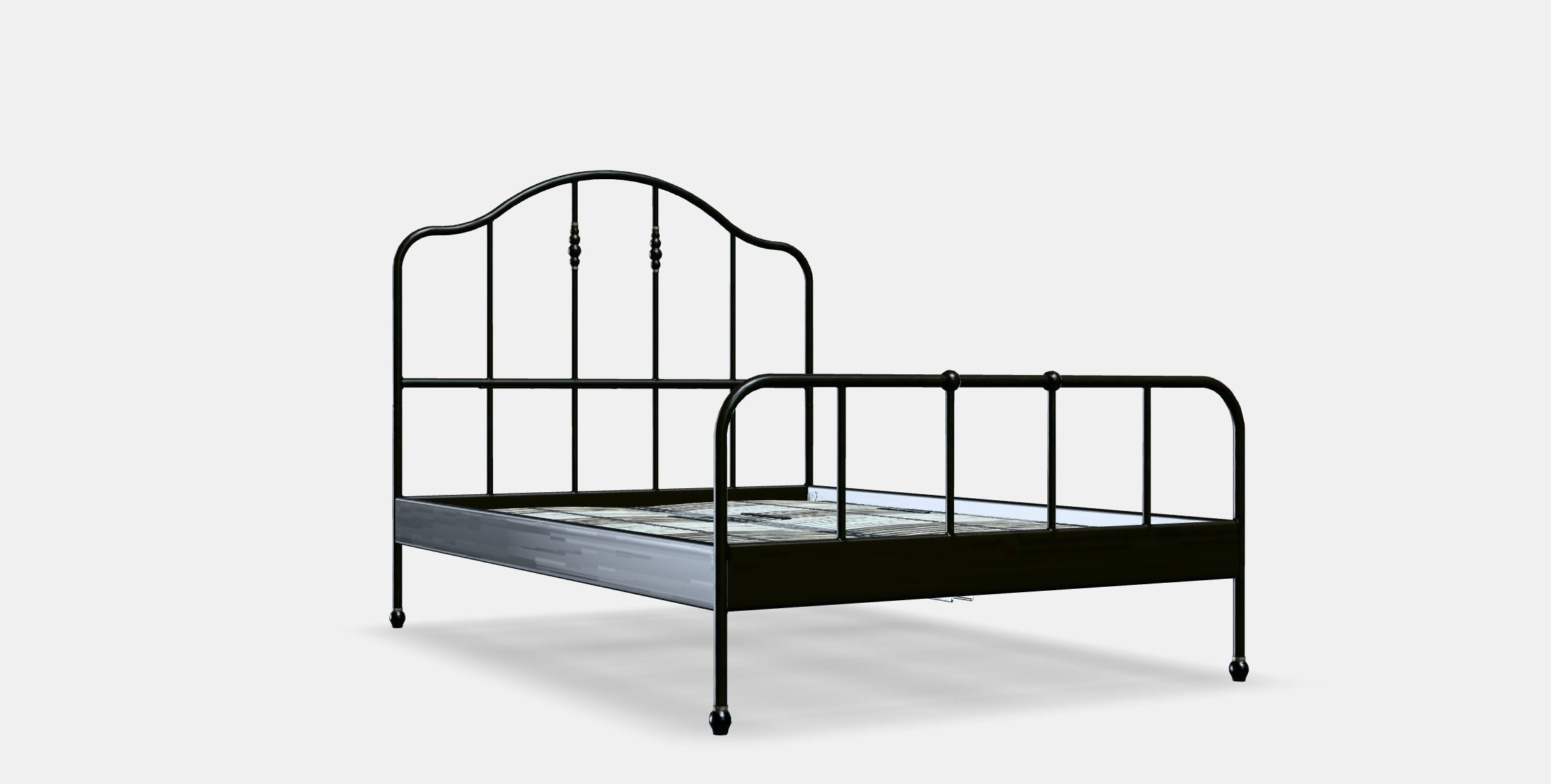SAGSTUA Bed frame 3 Low-poly 3D model_7