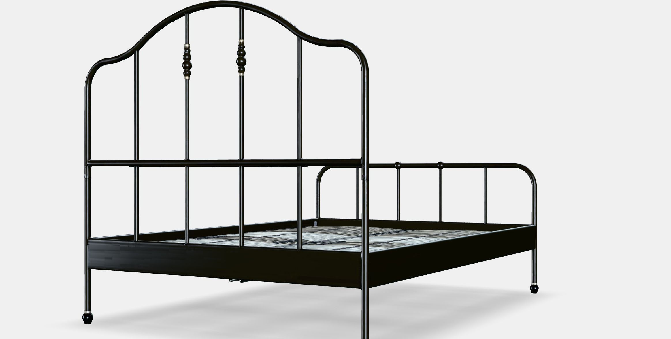SAGSTUA Bed frame 3 Low-poly 3D model_6