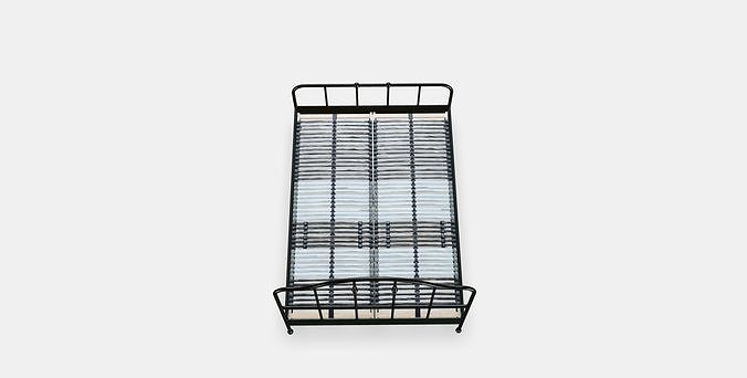 SAGSTUA Bed frame 3 Low-poly 3D model