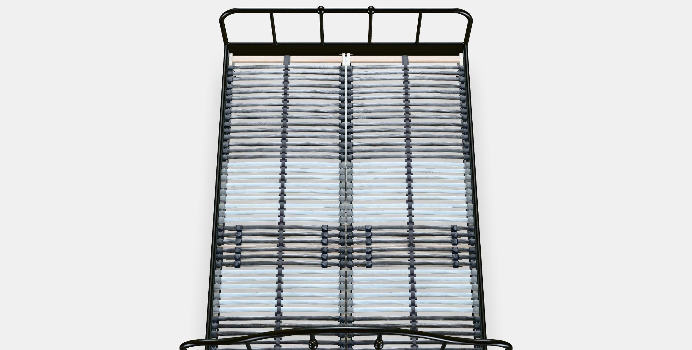 SAGSTUA Bed frame 3 Low-poly 3D model_9