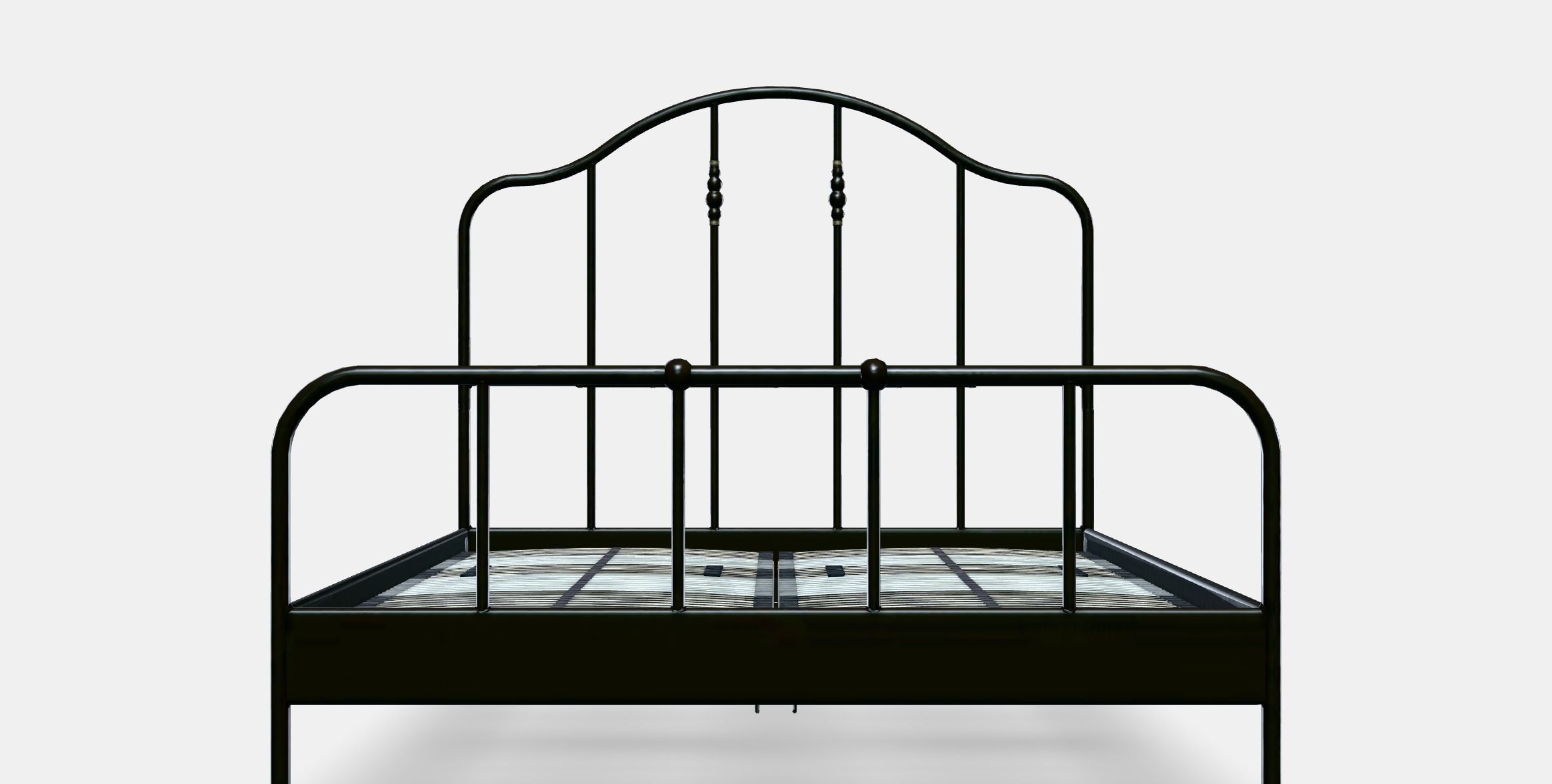 SAGSTUA Bed frame 3 Low-poly 3D model_10