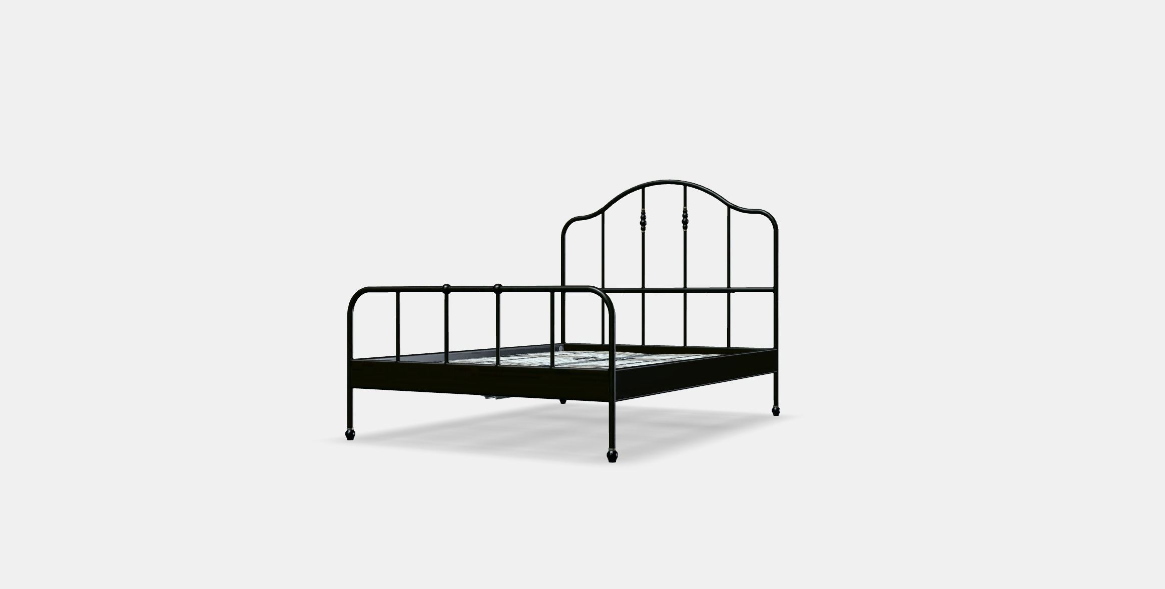 SAGSTUA Bed frame 3 Low-poly 3D model_11