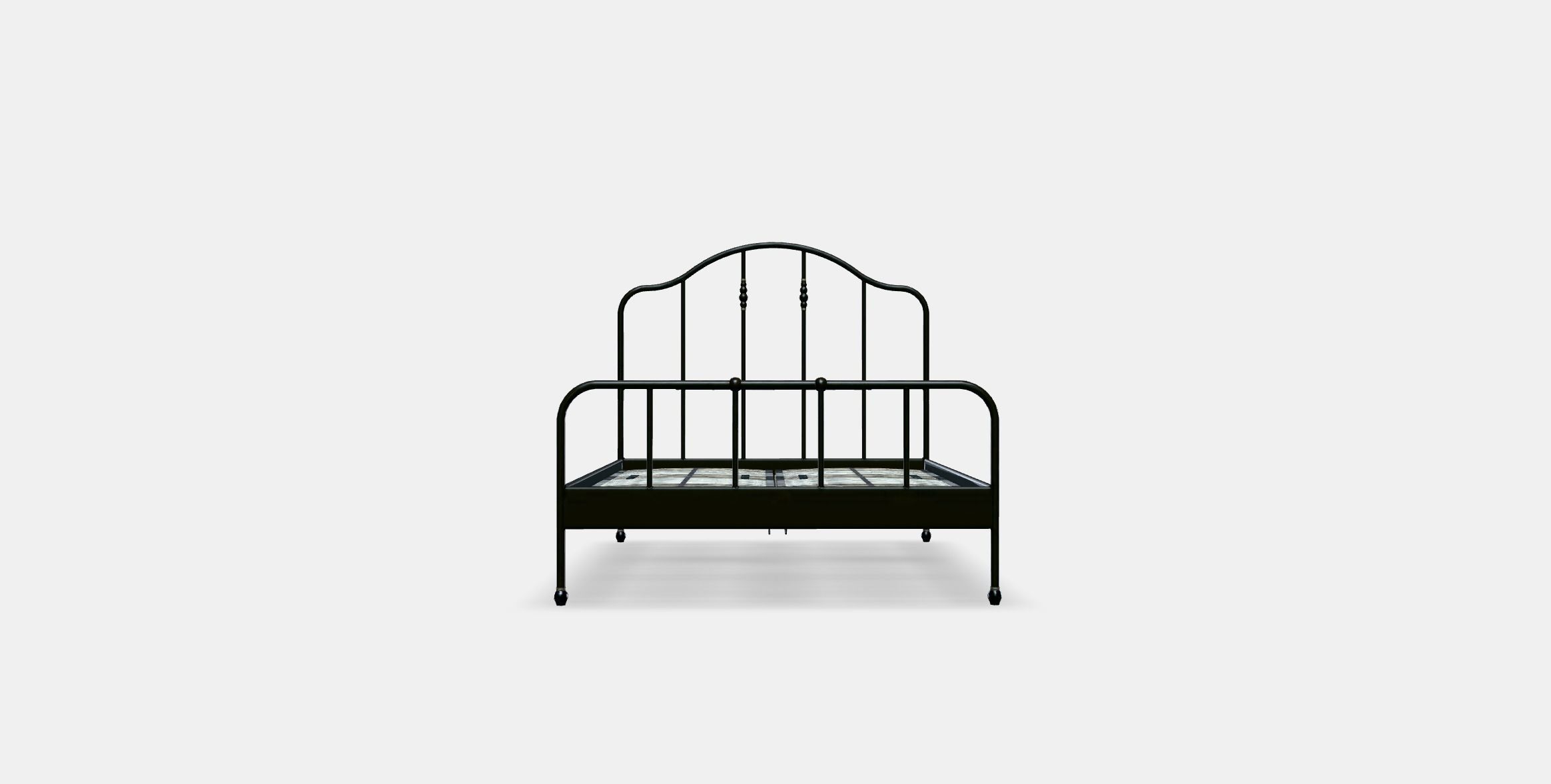 SAGSTUA Bed frame 3 Low-poly 3D model_8