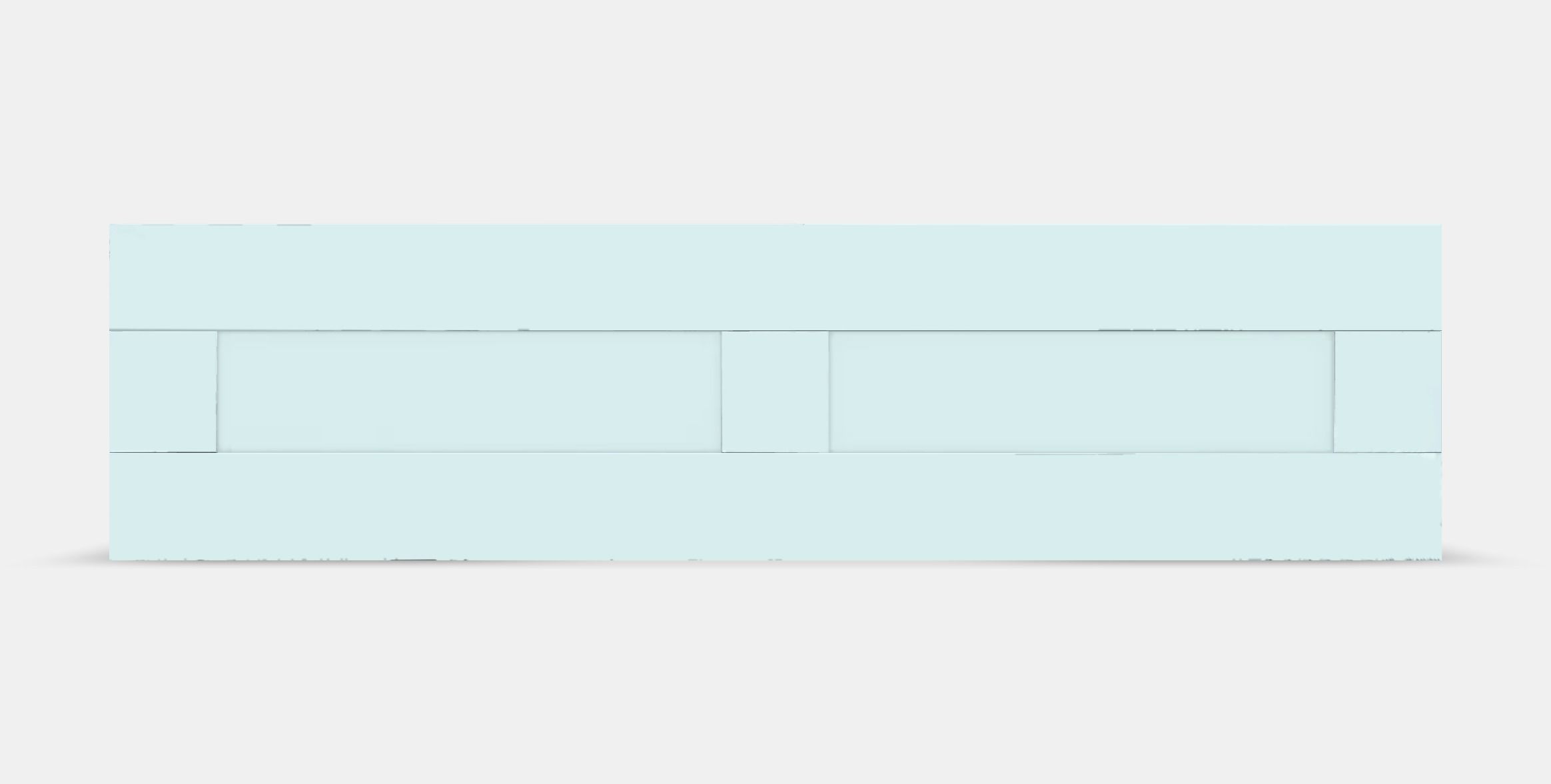 BRIMNES Bed frame with storage Low-poly 3D model_11