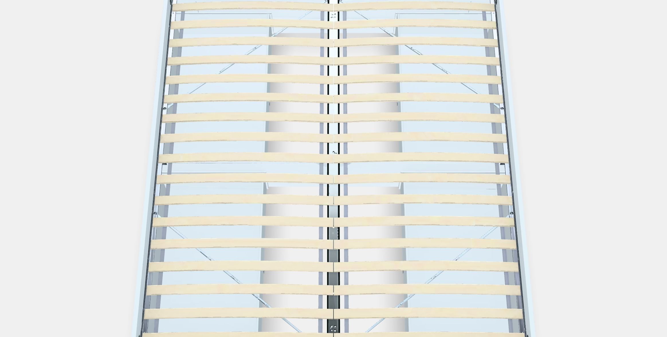 BRIMNES Bed frame with storage Low-poly 3D model_6