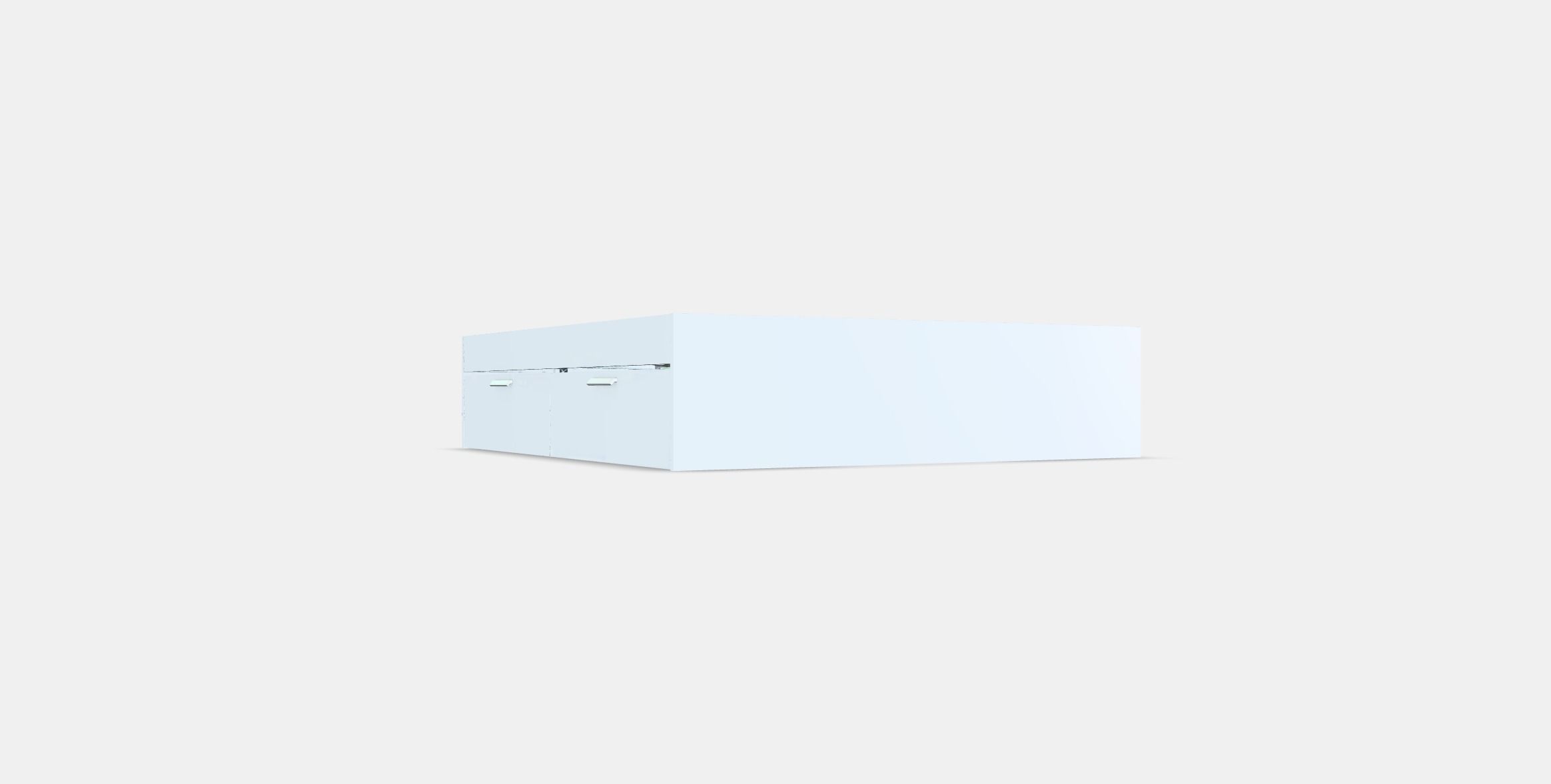 BRIMNES Bed frame with storage Low-poly 3D model_16