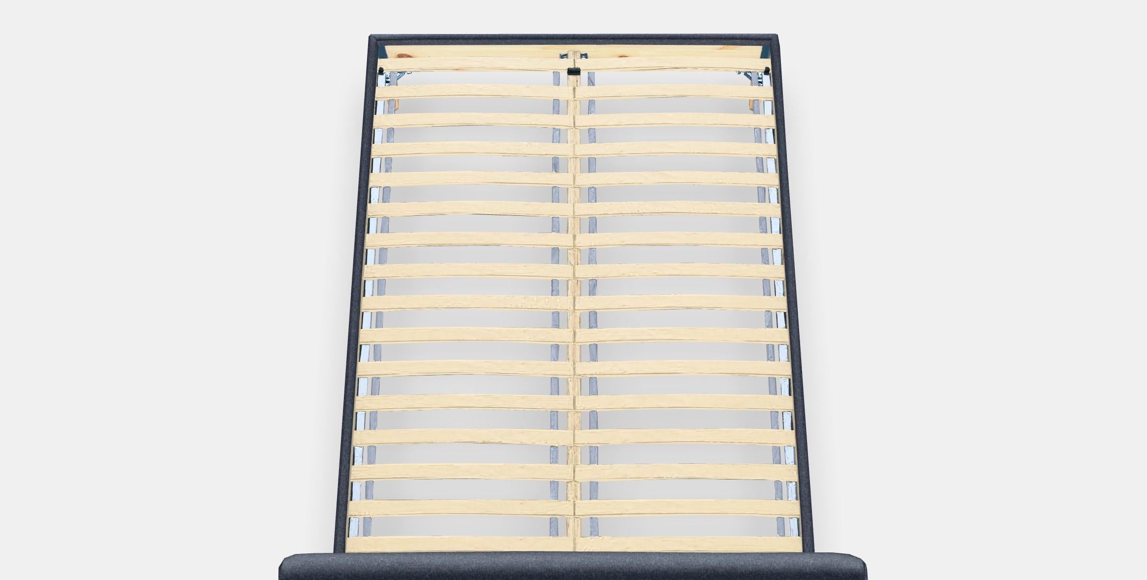 IDANAS Upholstered bed frame 3 Low-poly 3D model_4