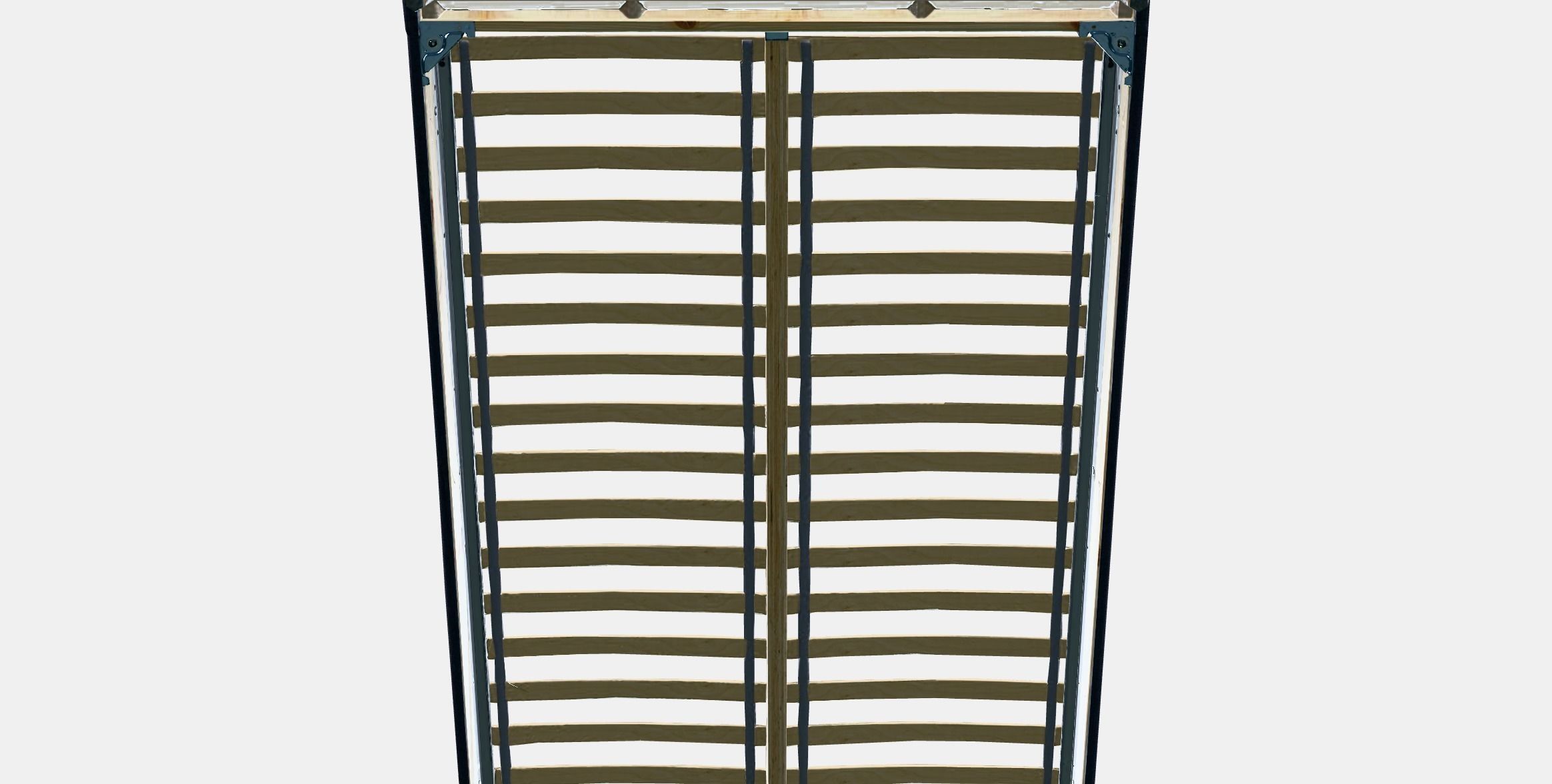 IDANAS Upholstered bed frame 3 Low-poly 3D model_8