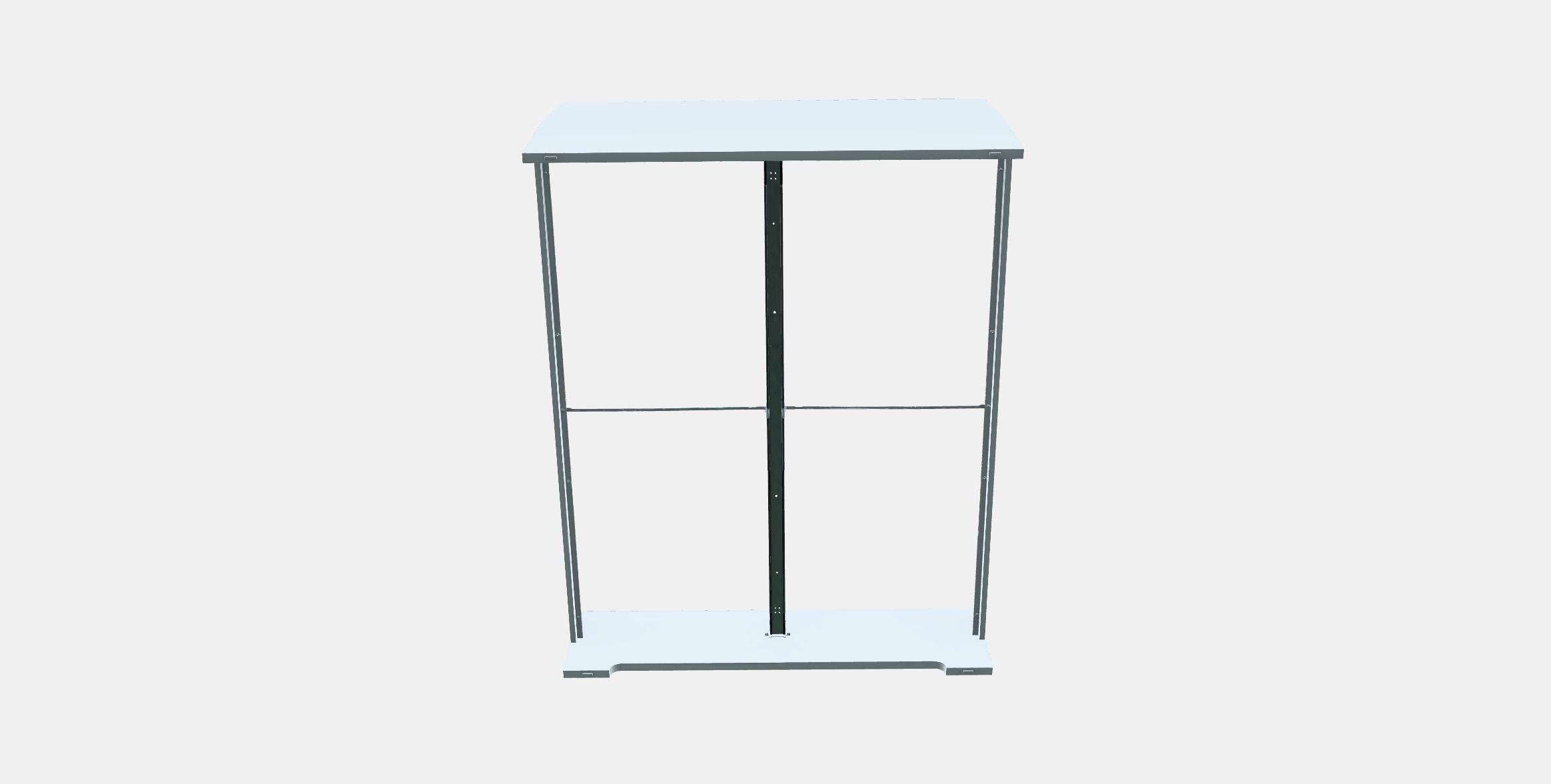 ASKVOLL Bed frame Low-poly 3D model_7