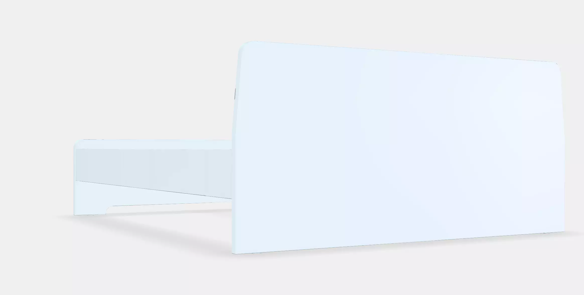 ASKVOLL Bed frame Low-poly 3D model_0