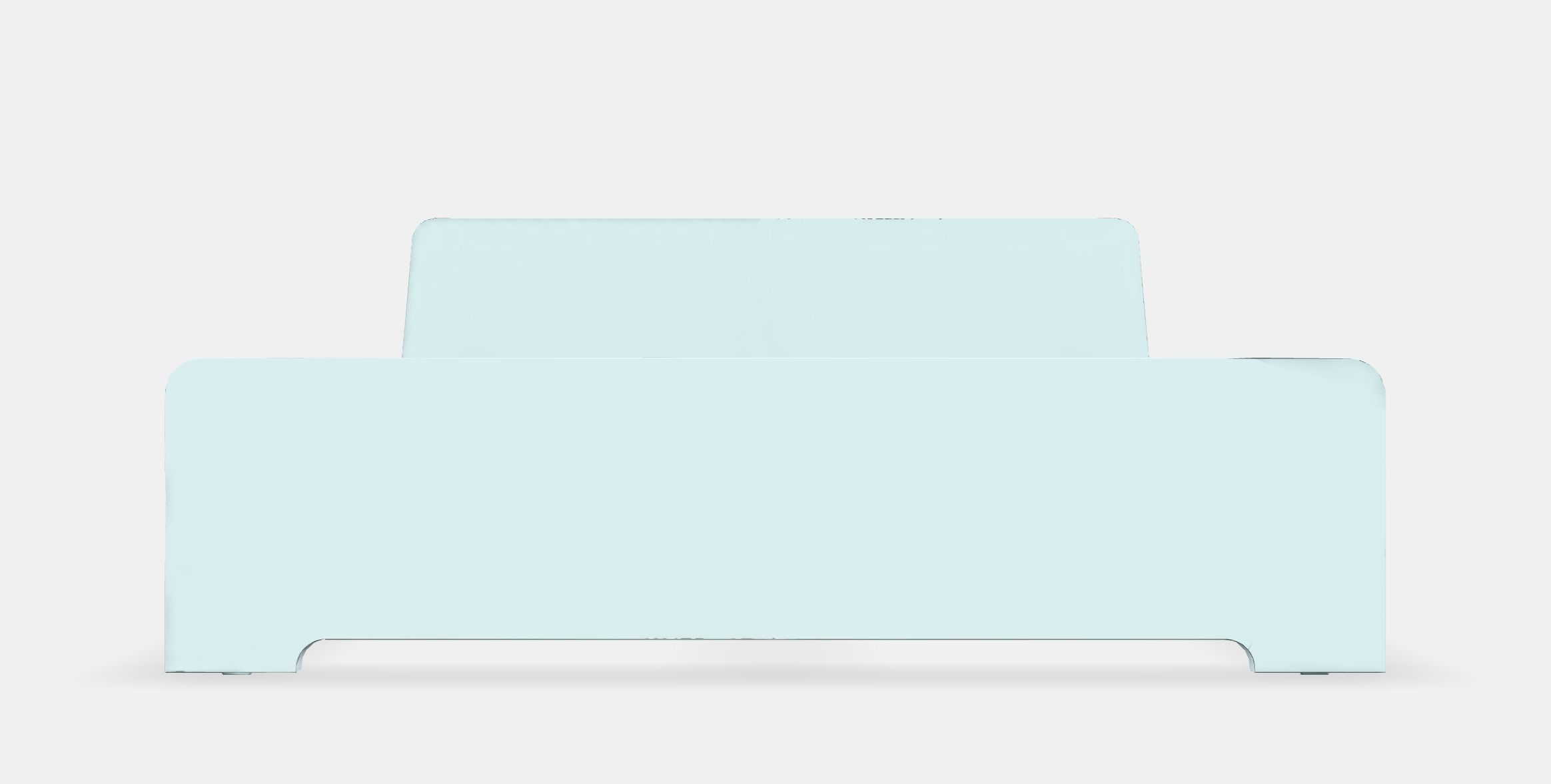 ASKVOLL Bed frame Low-poly 3D model_11