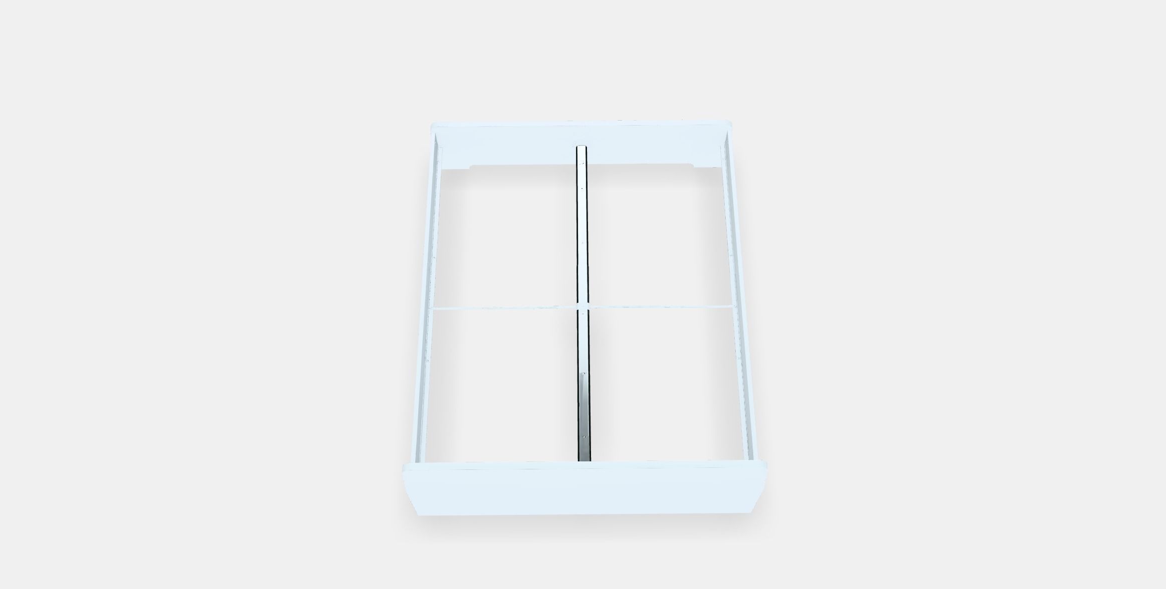 ASKVOLL Bed frame Low-poly 3D model_2