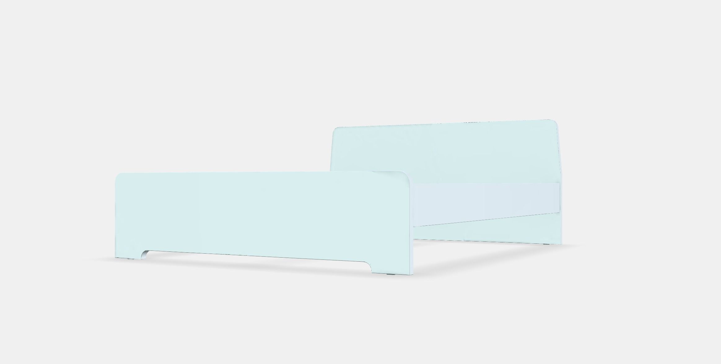 ASKVOLL Bed frame Low-poly 3D model_13