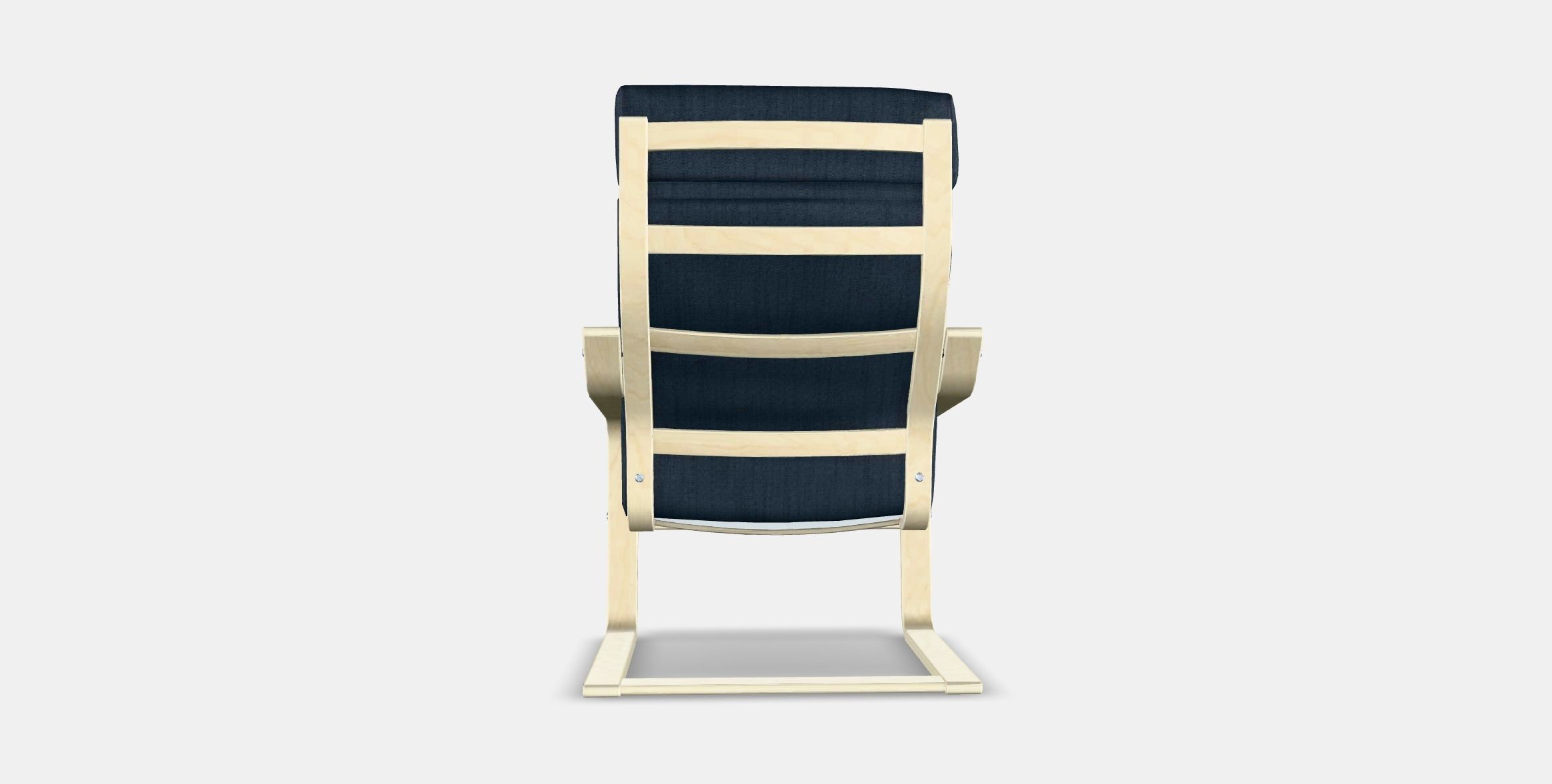 POANG Armchair 6 Low-poly 3D model_14