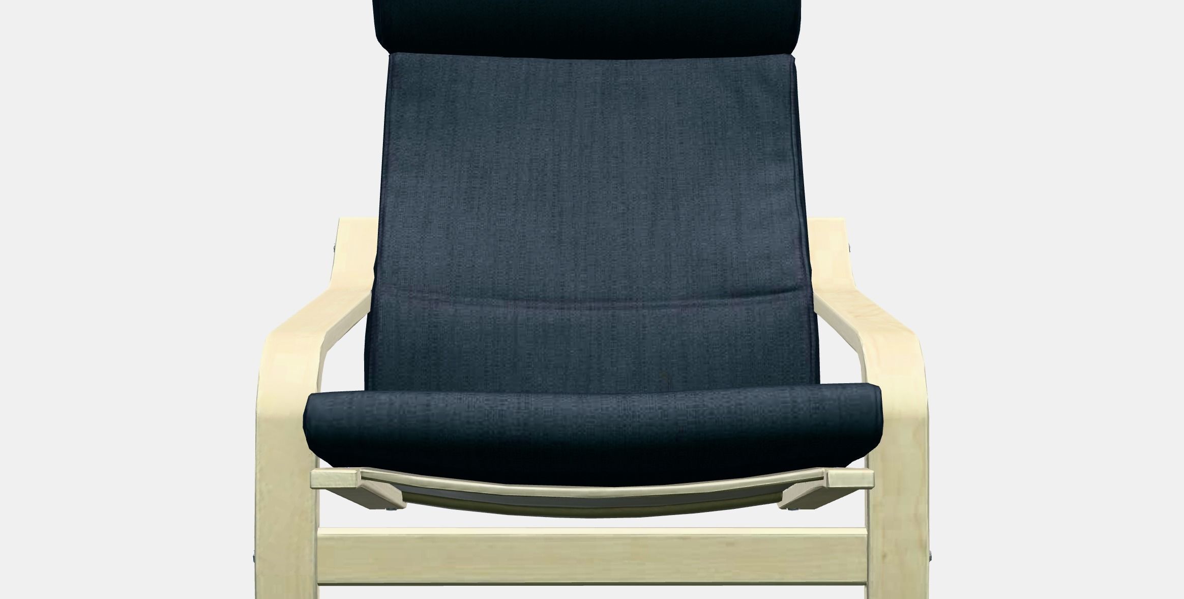 POANG Armchair 6 Low-poly 3D model_11