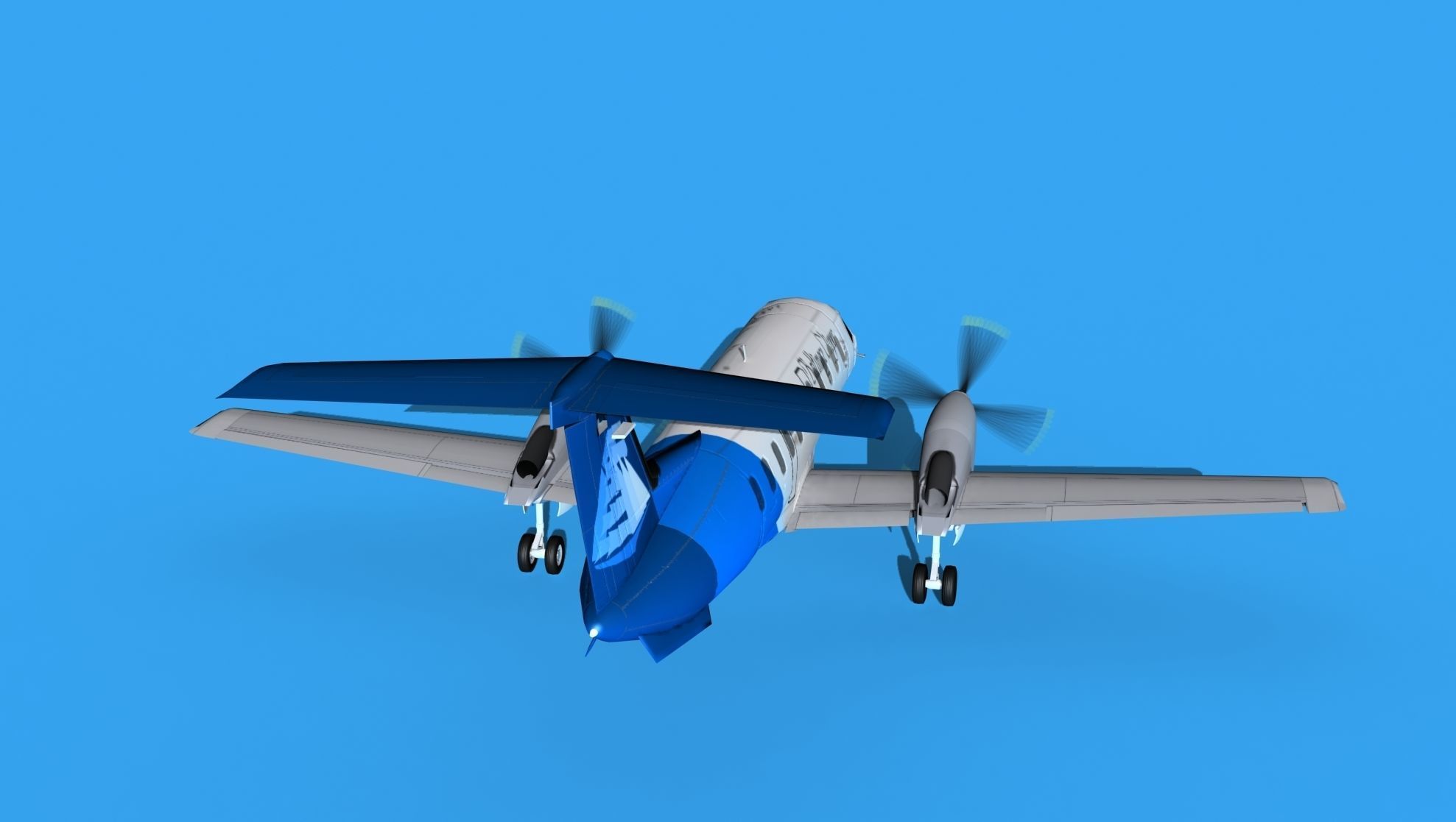 Embraer EMB120 Baltimore Clipper 3D model_6