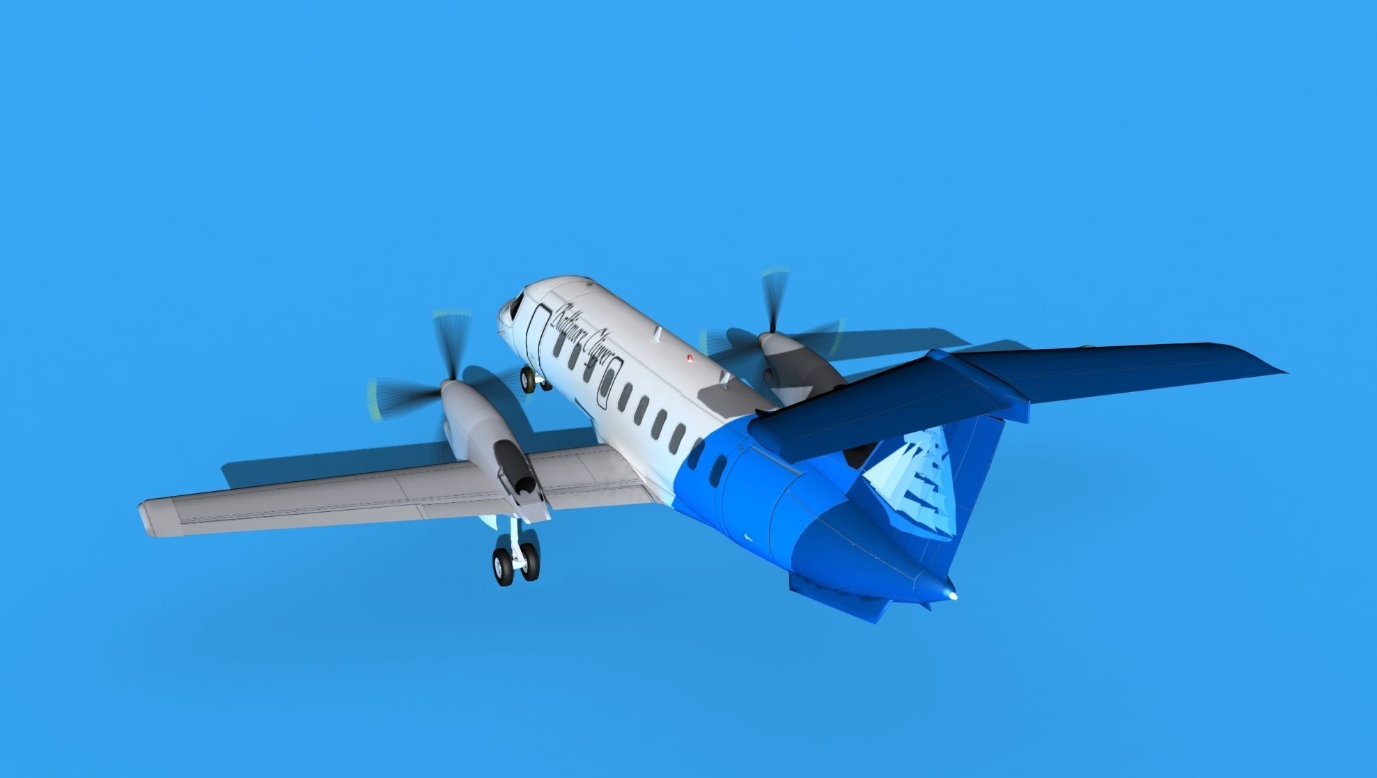Embraer EMB120 Baltimore Clipper 3D model_7