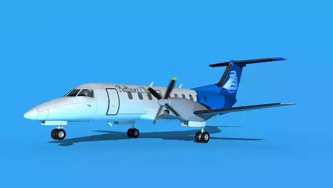 Embraer EMB120 Baltimore Clipper 3D model