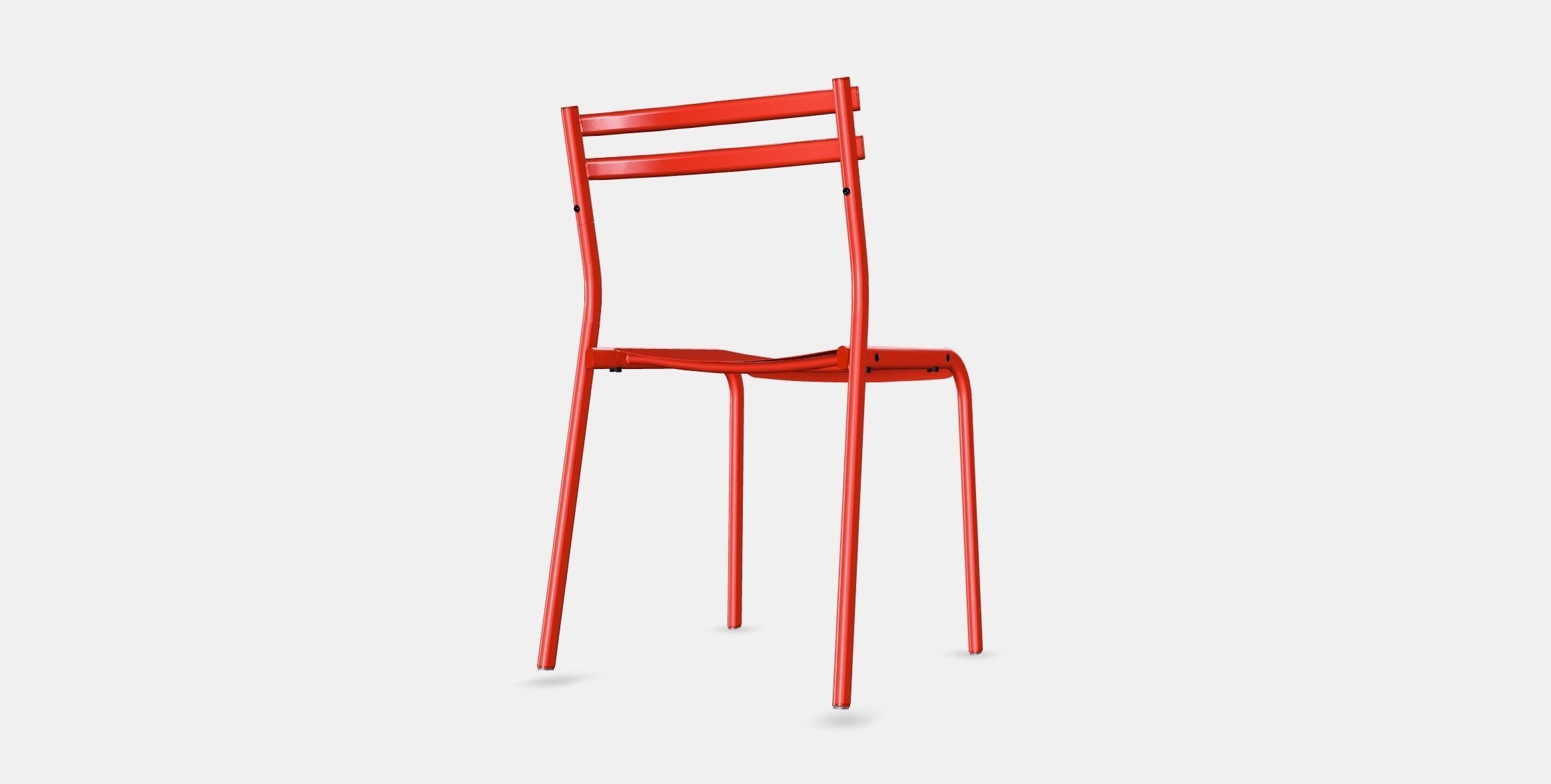GENESON Chair Low-poly 3D model_5